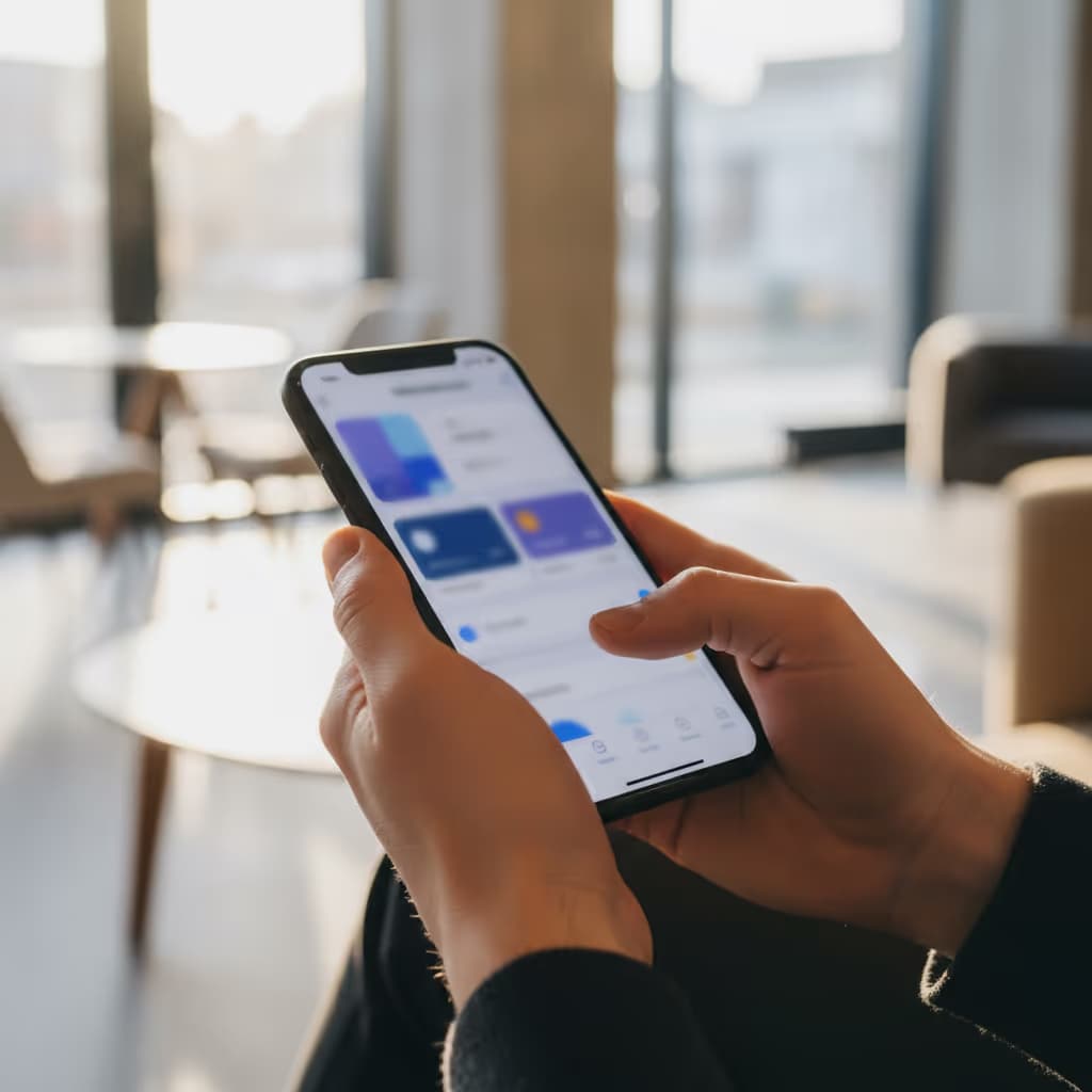 Modern Built to Rent venue interior with Purple WiFi connectivity infrastructure