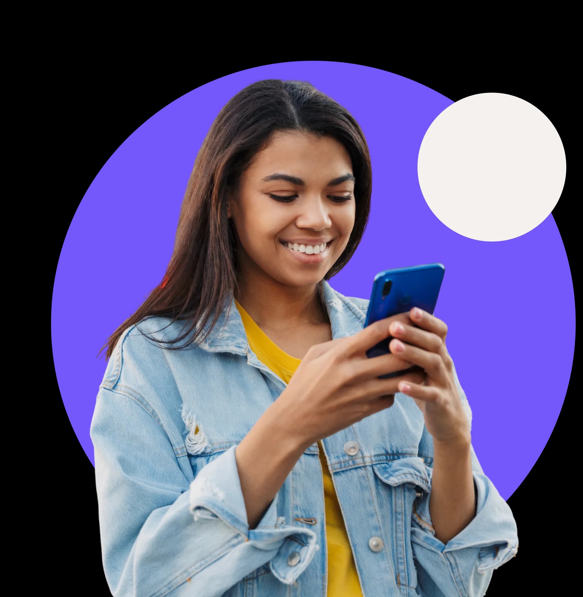 A visitor using her phone on a network she was authenticated onto automatically