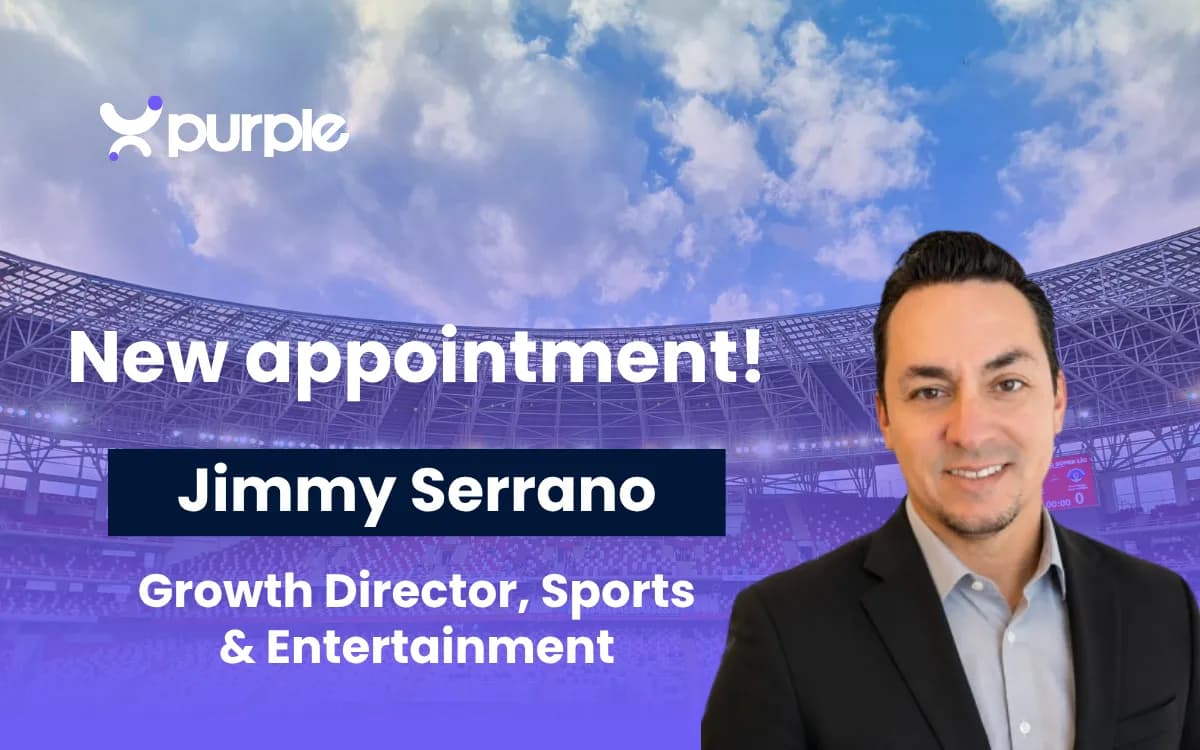 Purple appoints Jimmy Serrano as Growth Director, Sports & Entertainment