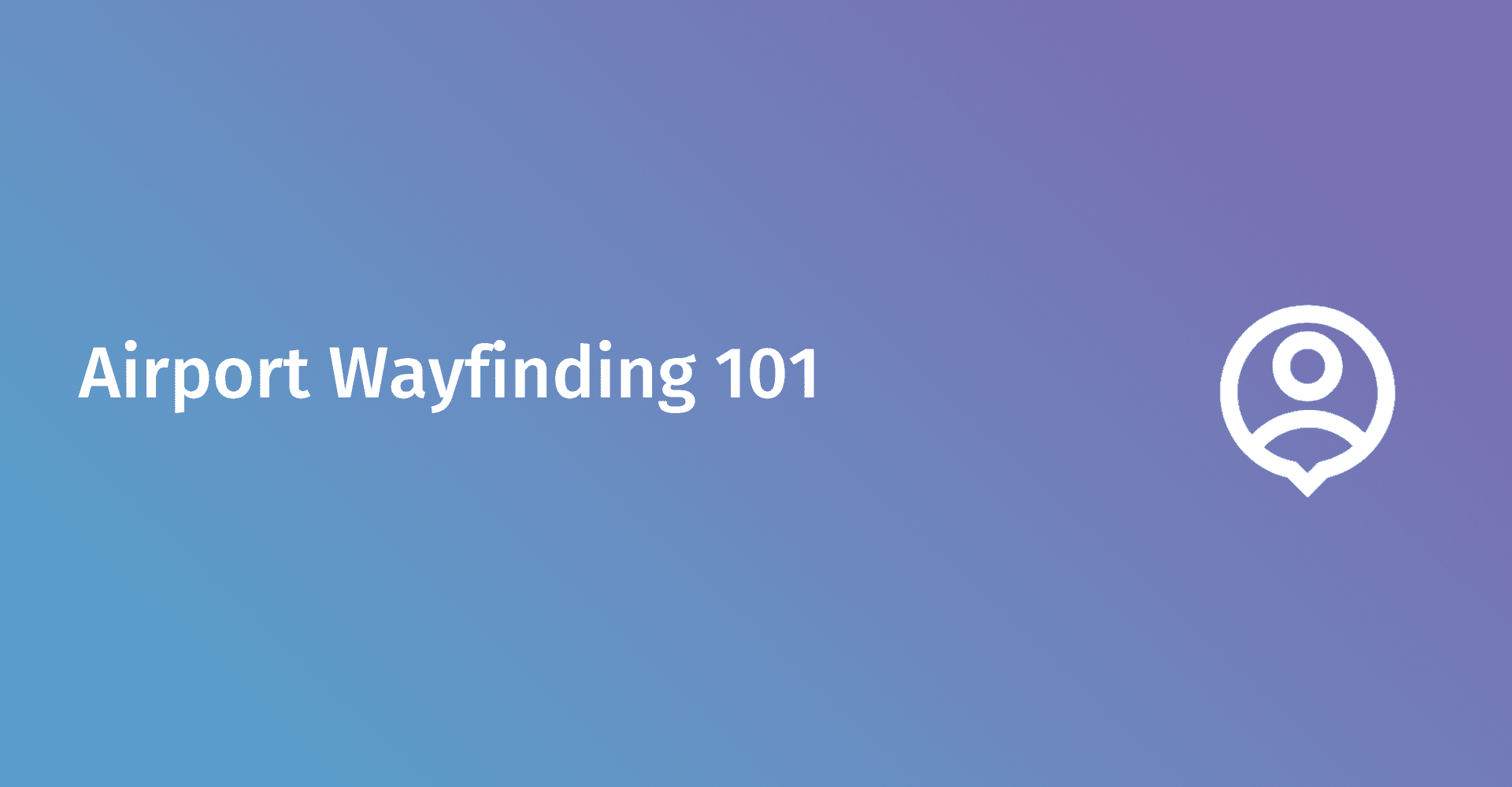 Wayfinding em Aeroportos