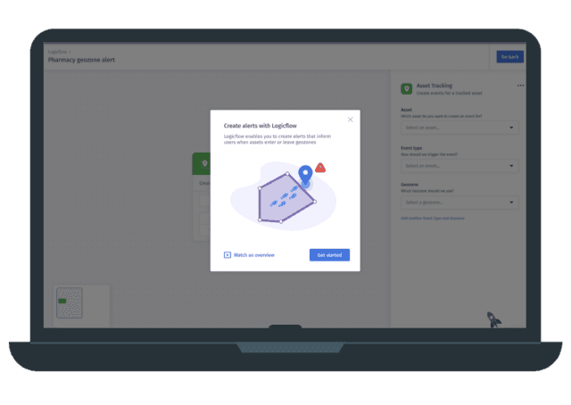 configurer une alerte de zone géographique automatisée