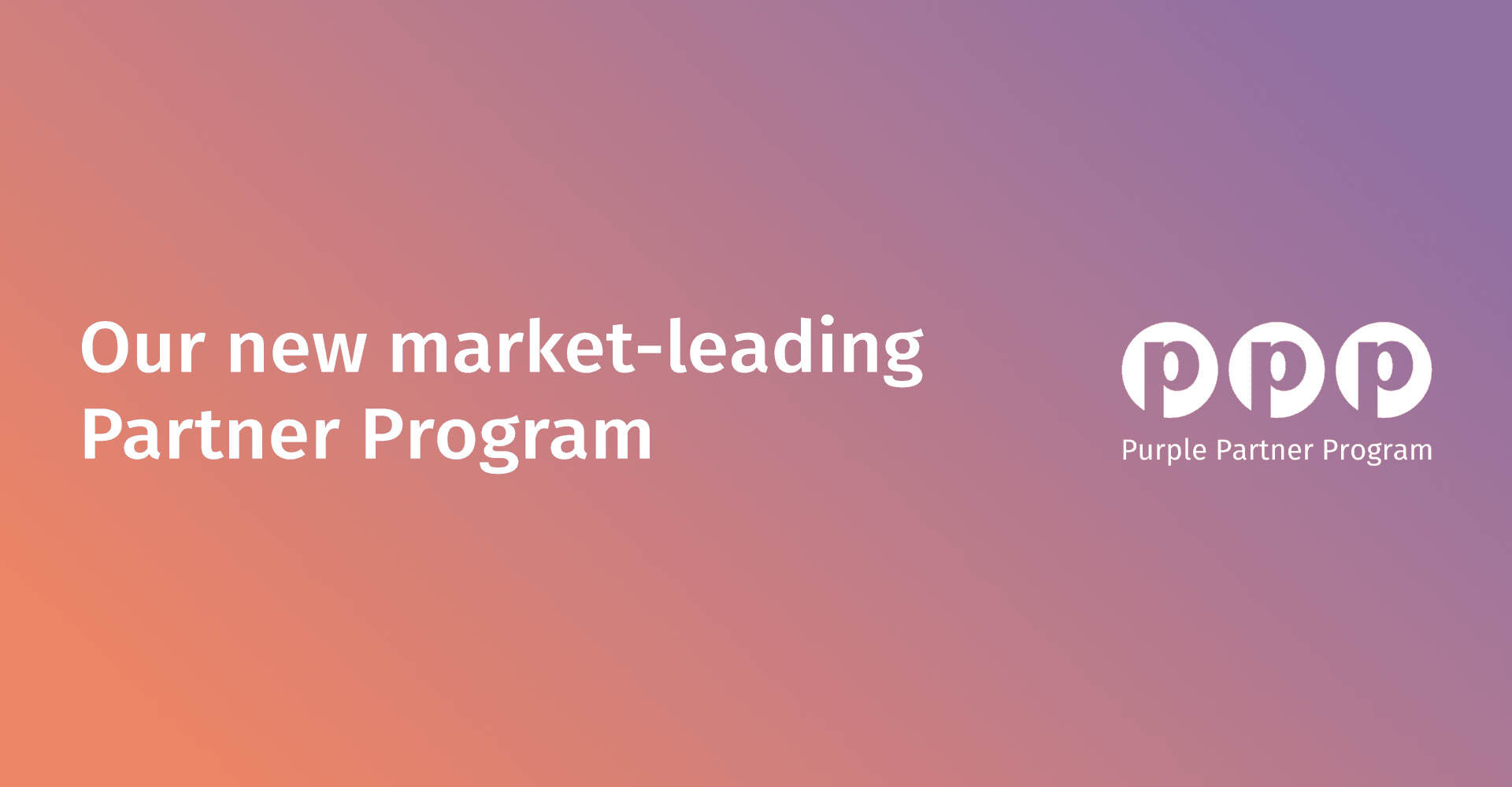 Purple annonce le lancement du Purple Partner Program
