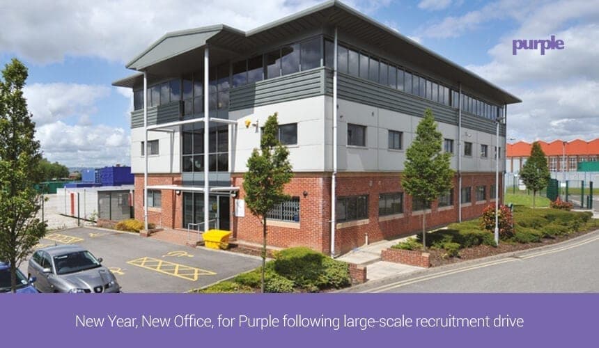 Purple s'agrandit et quitte son siège d'Ashton