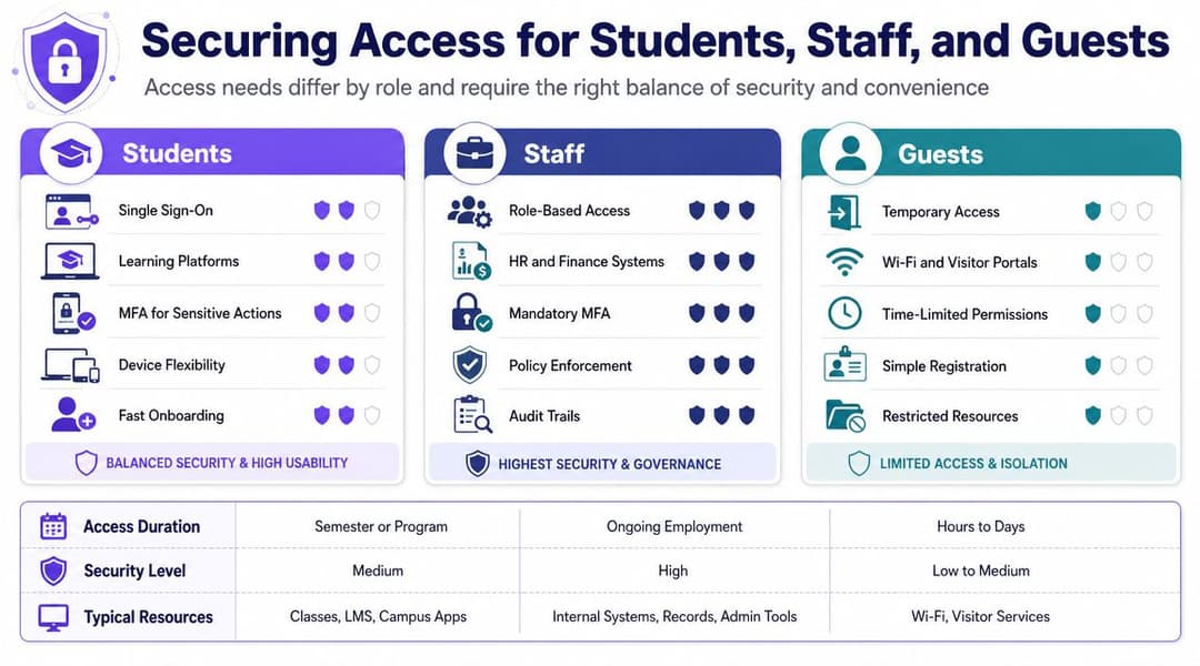 Securing Access for Students Staff and Guests