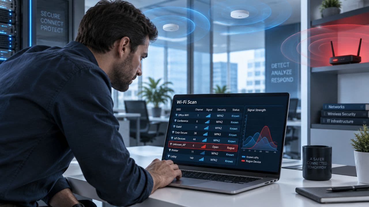 Rogue Access Point Detection: An Enterprise Playbook