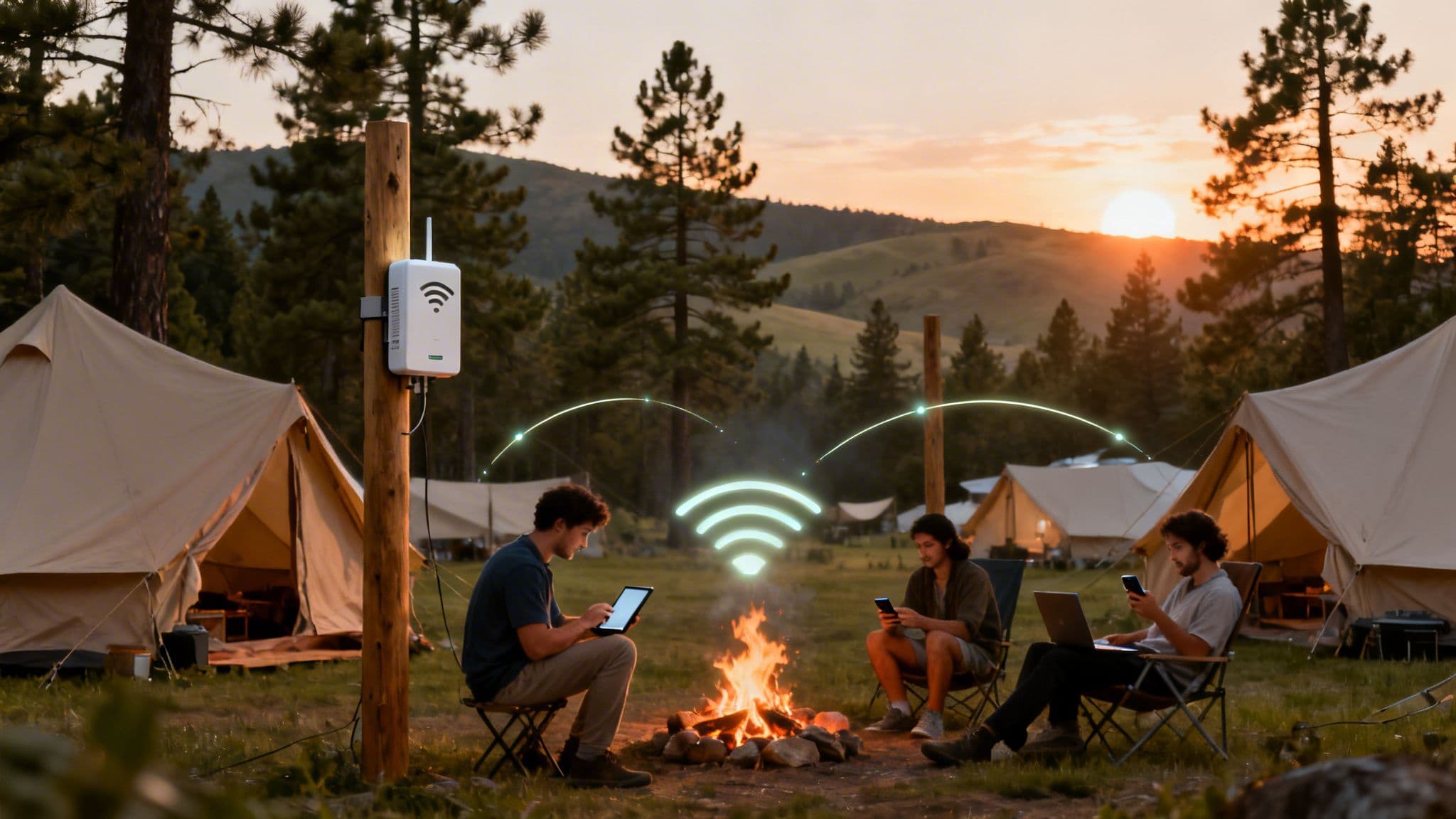 Your Guide to Camping with WiFi for Operators