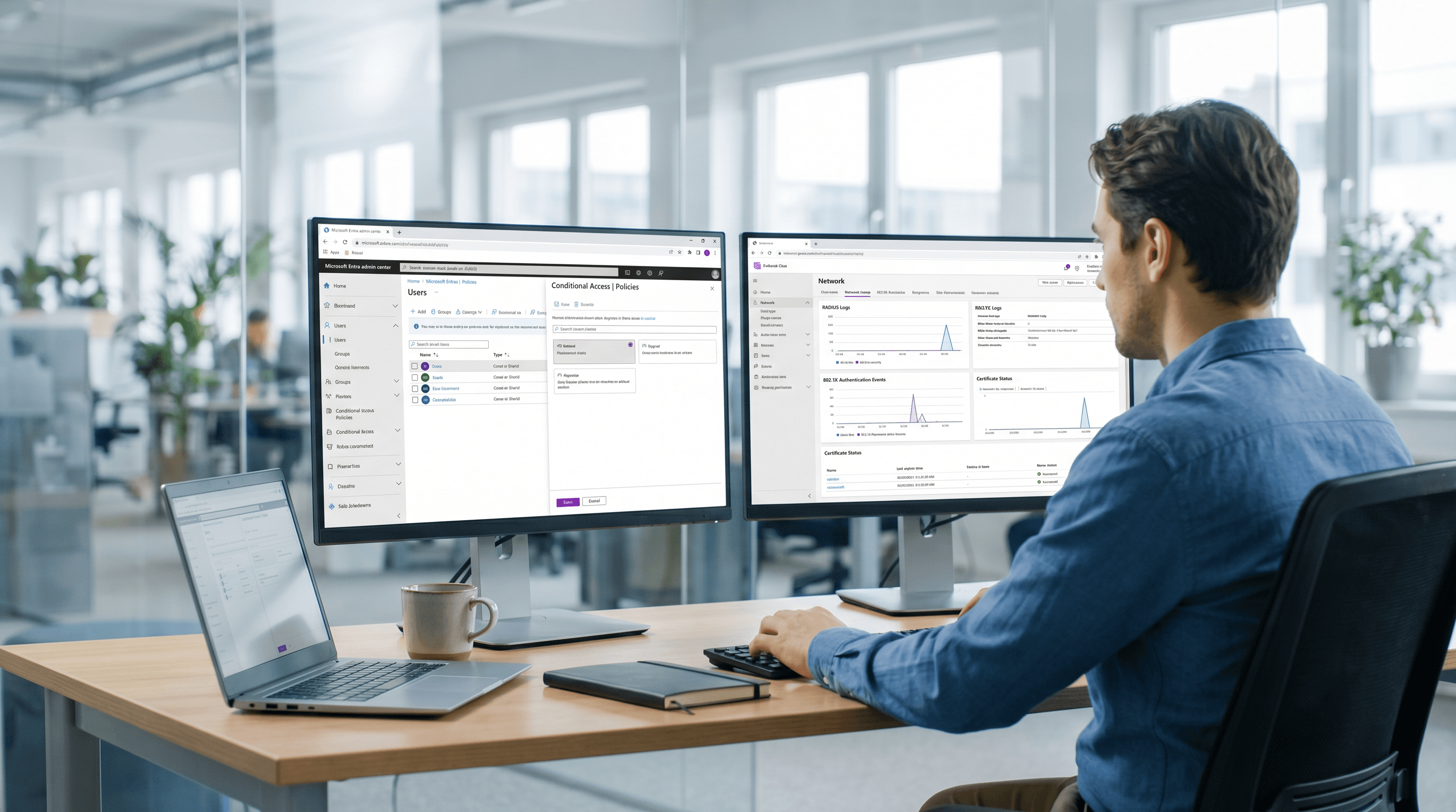 Azure AD und Entra ID WiFi-Authentifizierung: Integrations- und Konfigurationsleitfaden