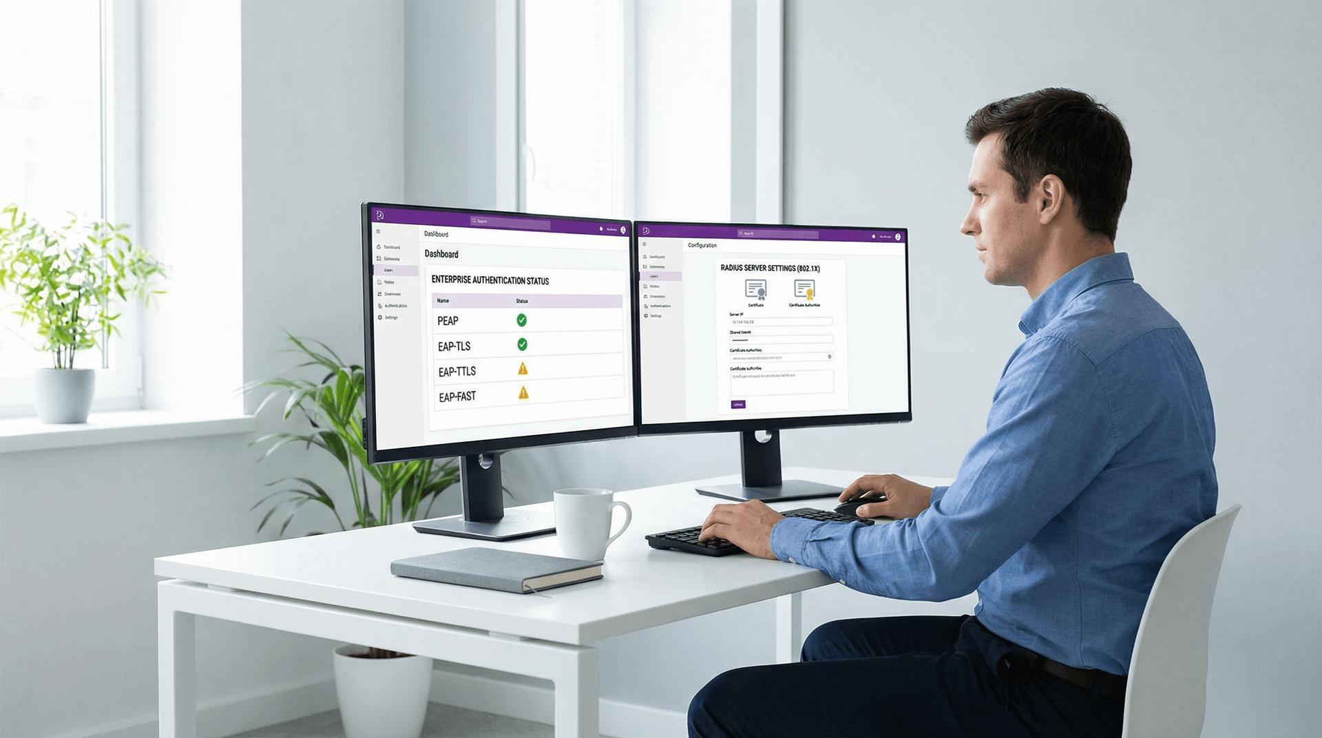 EAP Methods Compared: PEAP, EAP-TLS, EAP-TTLS, and EAP-FAST