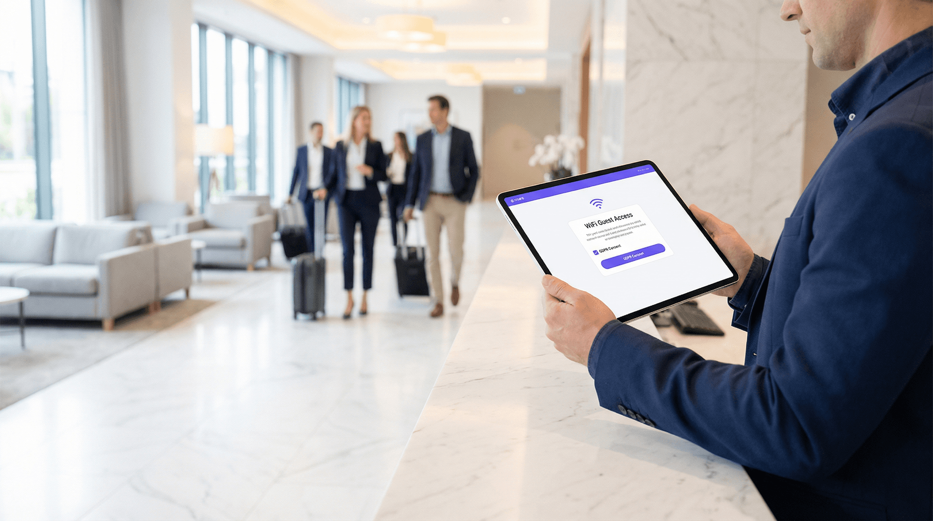 GDPR Compliance für die Erfassung von Guest WiFi Daten