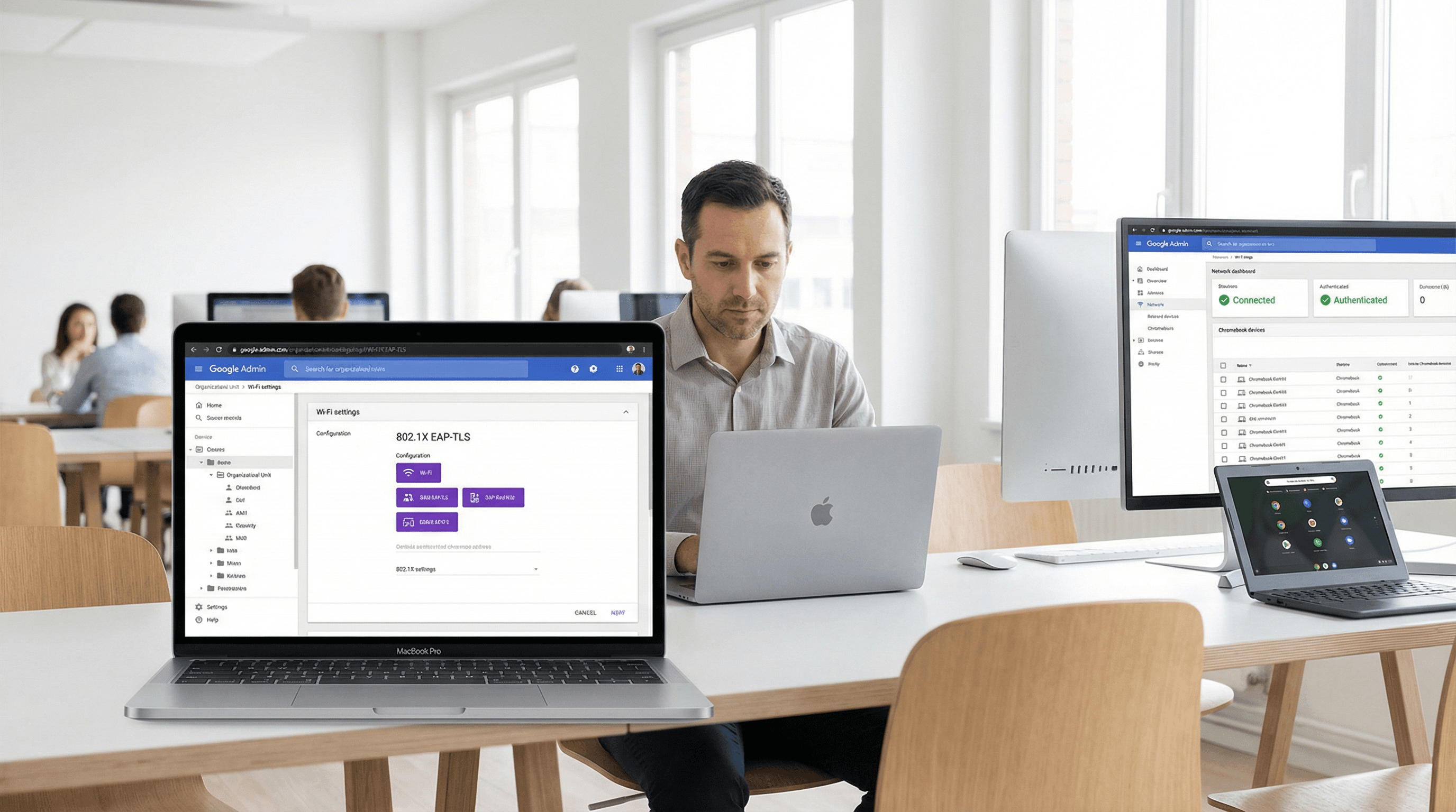 Google Workspace WiFi-Authentifizierung: Chromebook- und LDAP-Integration