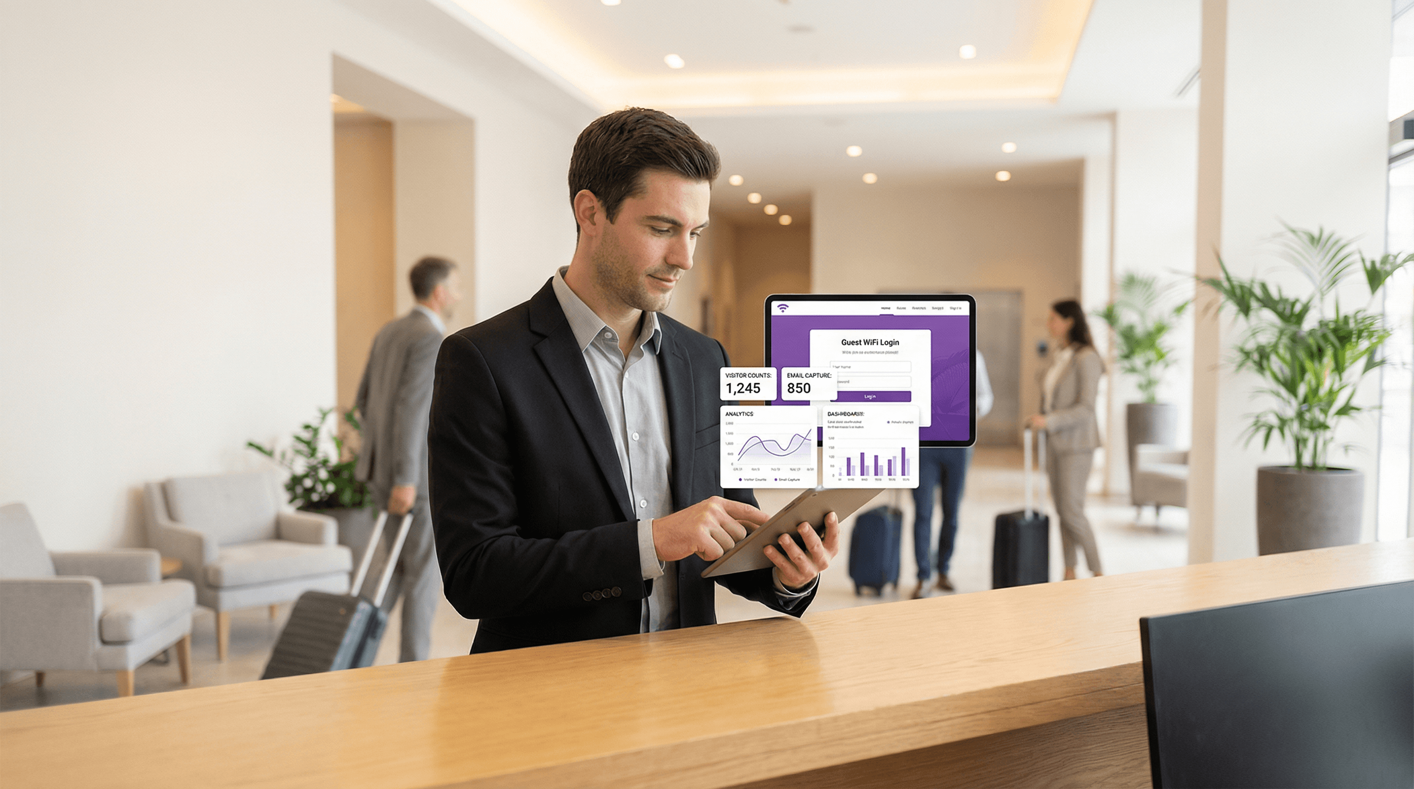 Gast-WiFi-Marketing: Der ultimative Leitfaden zur Lead-Generierung, Umsatzsteigerung und Optimierung der Customer Experience