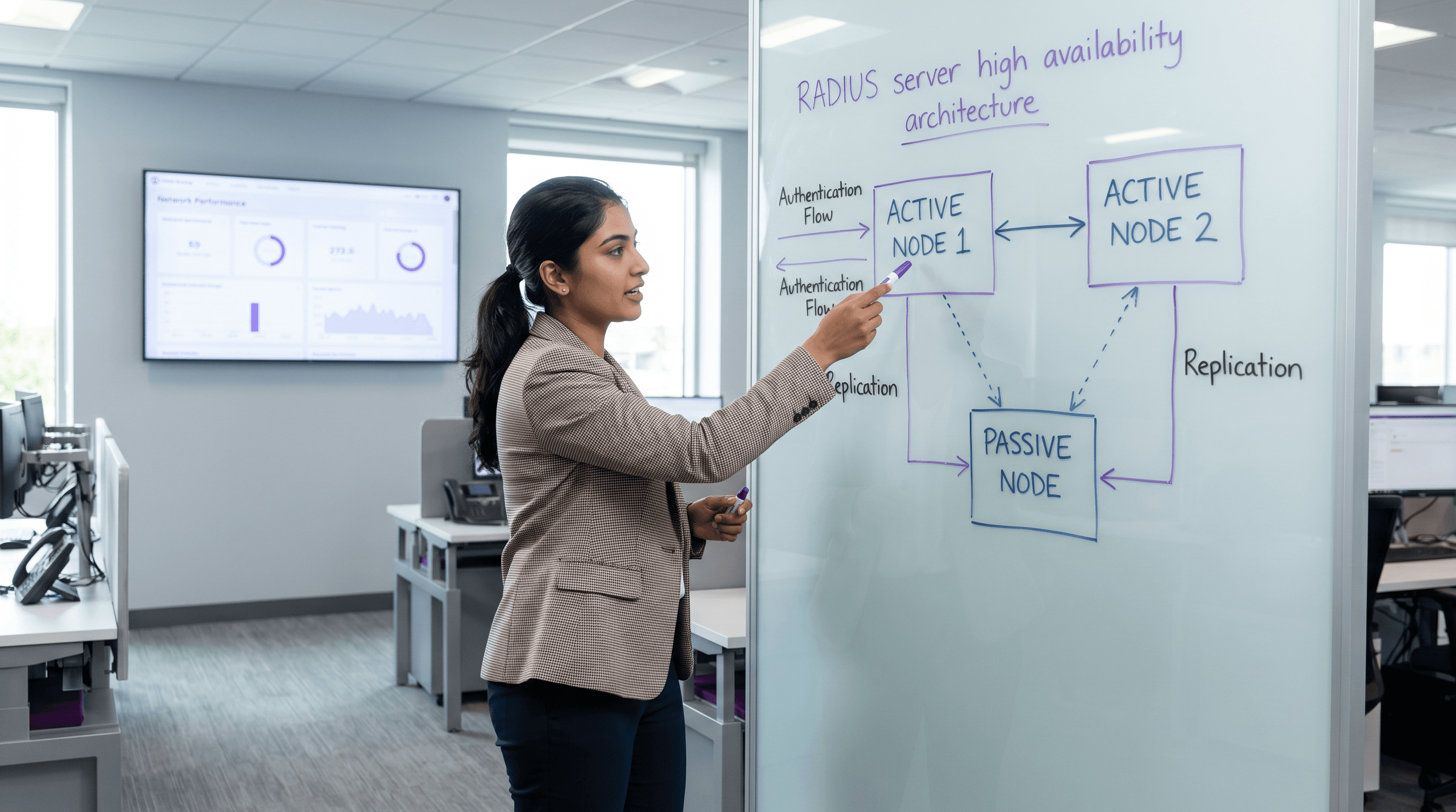 RADIUS Server High Availability: Active-Active vs Active-Passive