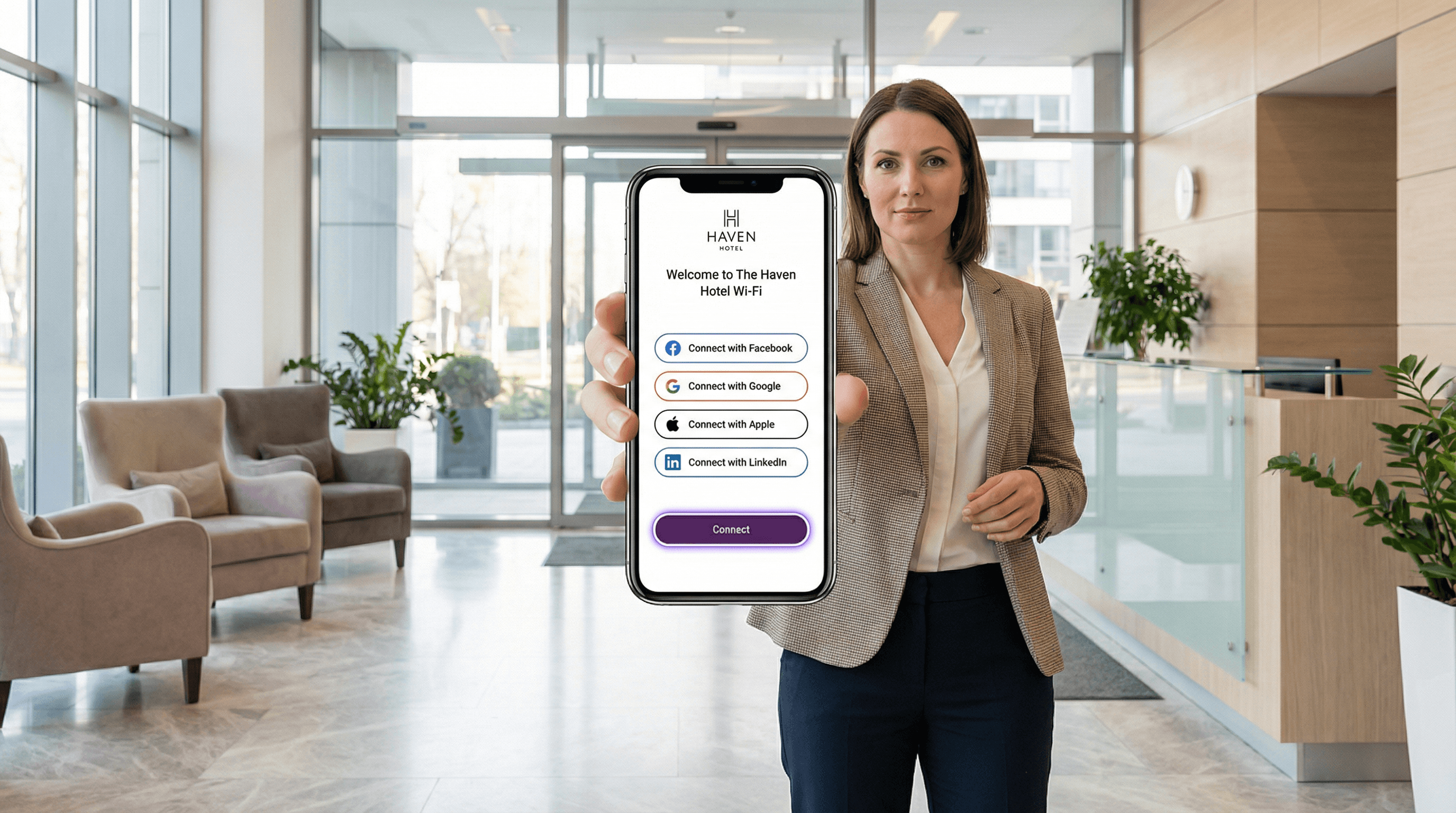 Social Login for Guest WiFi: Facebook, Google, Apple and LinkedIn