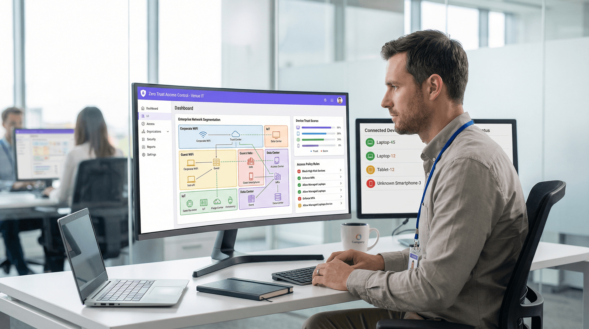 Zero Trust WiFi Architecture: Applying Zero Trust to Venue Networks