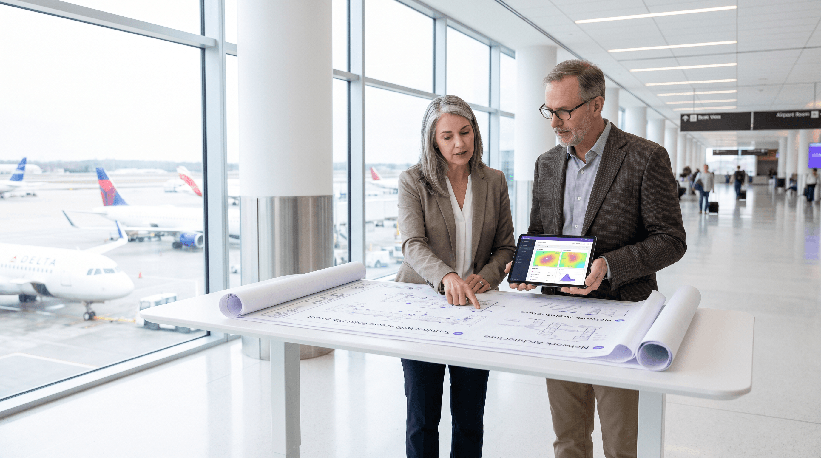 Guest WiFi for Airports: Roaming, Transit, and Throughput