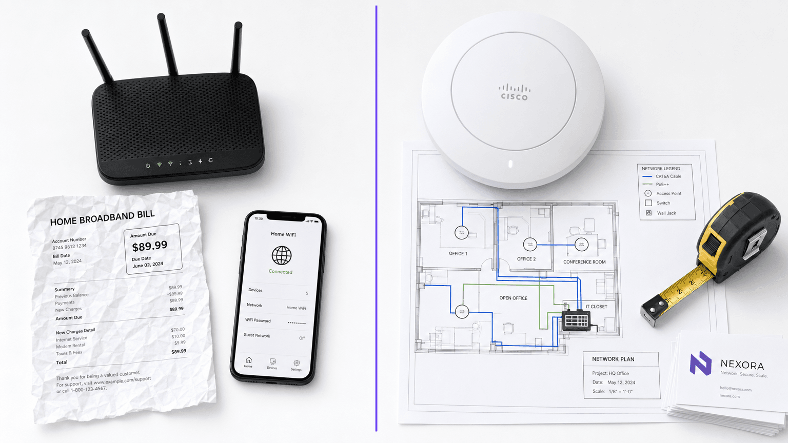 WiFi aziendale vs. WiFi consumer: Qual è la differenza?