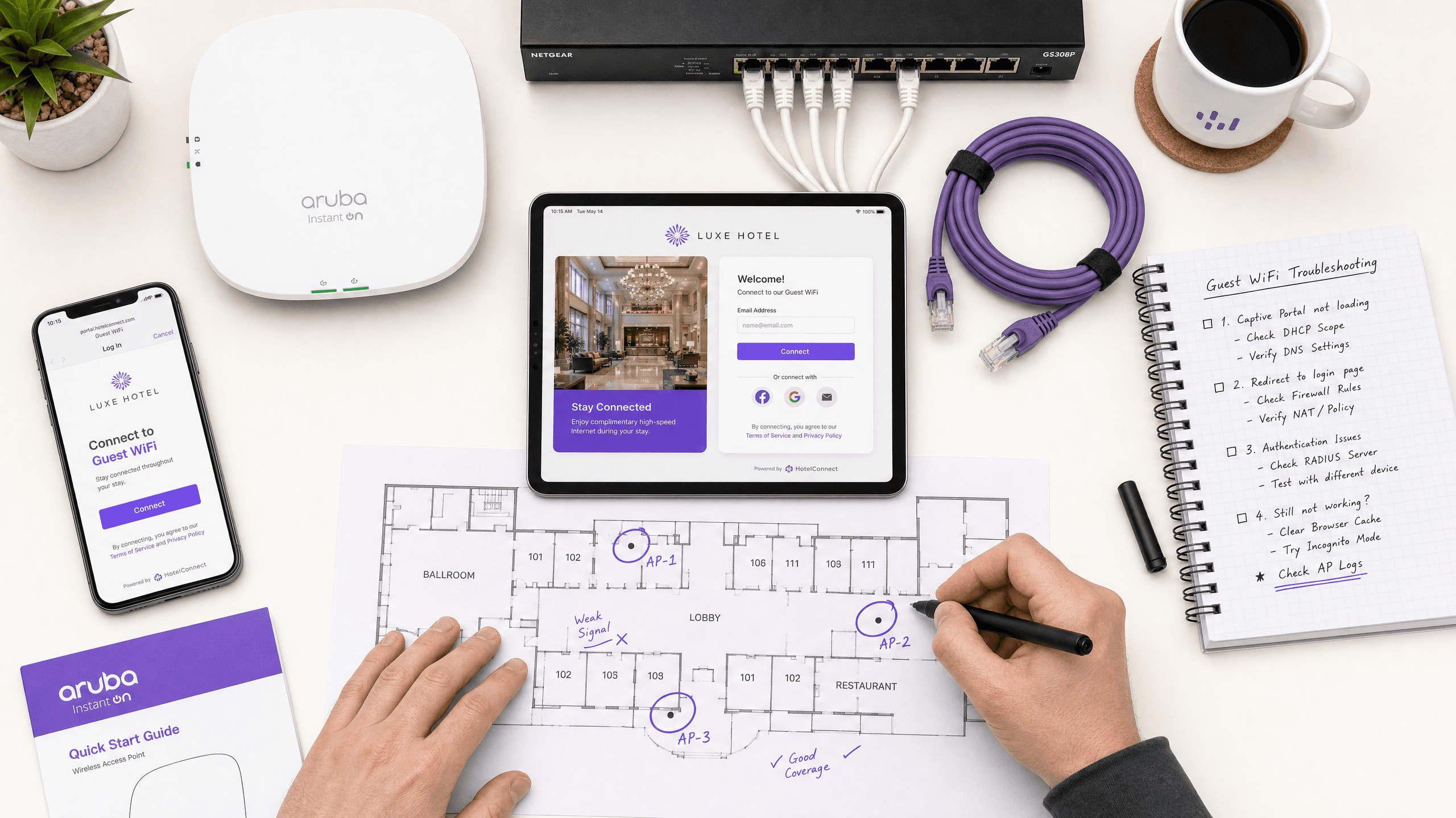 Captive Portal লগইন: ট্রাবলশুটিং এবং ব্যাখ্যা