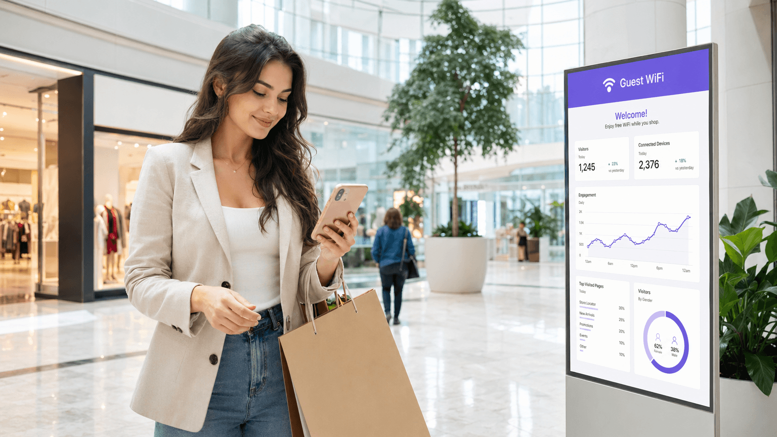 Sistemi WiFi Commerciali: Cosa Devono Sapere le Grandi Aziende