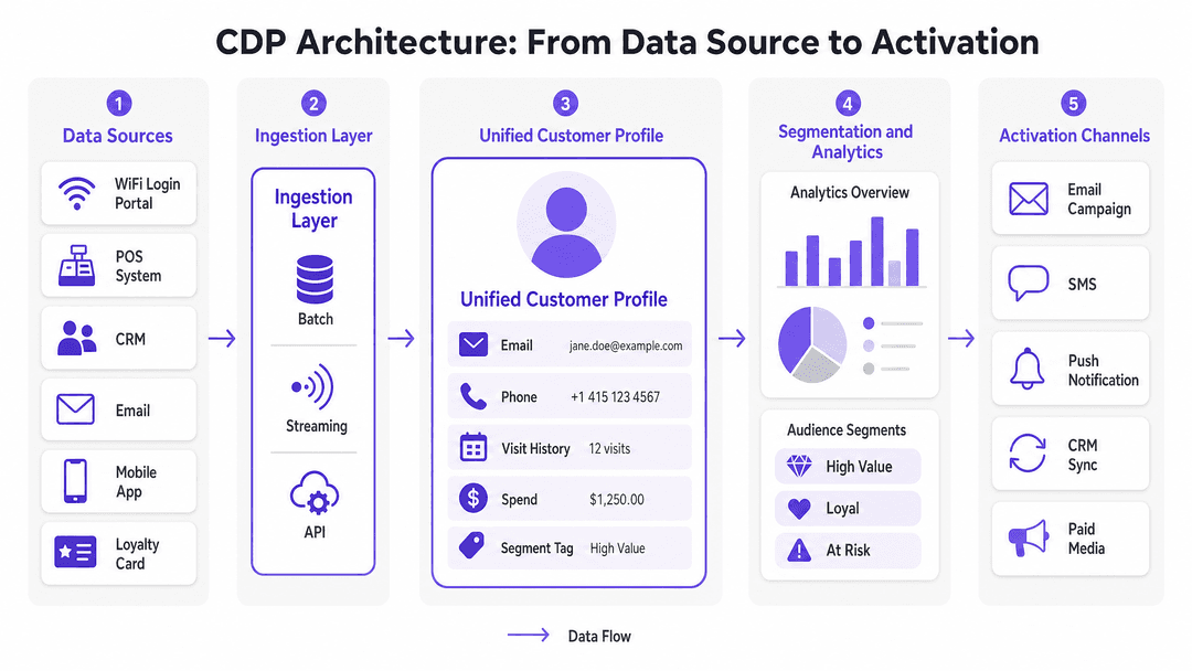 Customer data management platform: a comprehensive guide for businesses - architecture overview