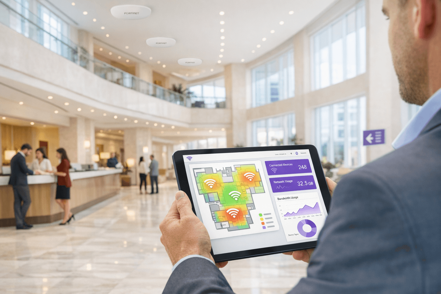 Guide d'intégration Fortinet FortiAP et Purple WiFi