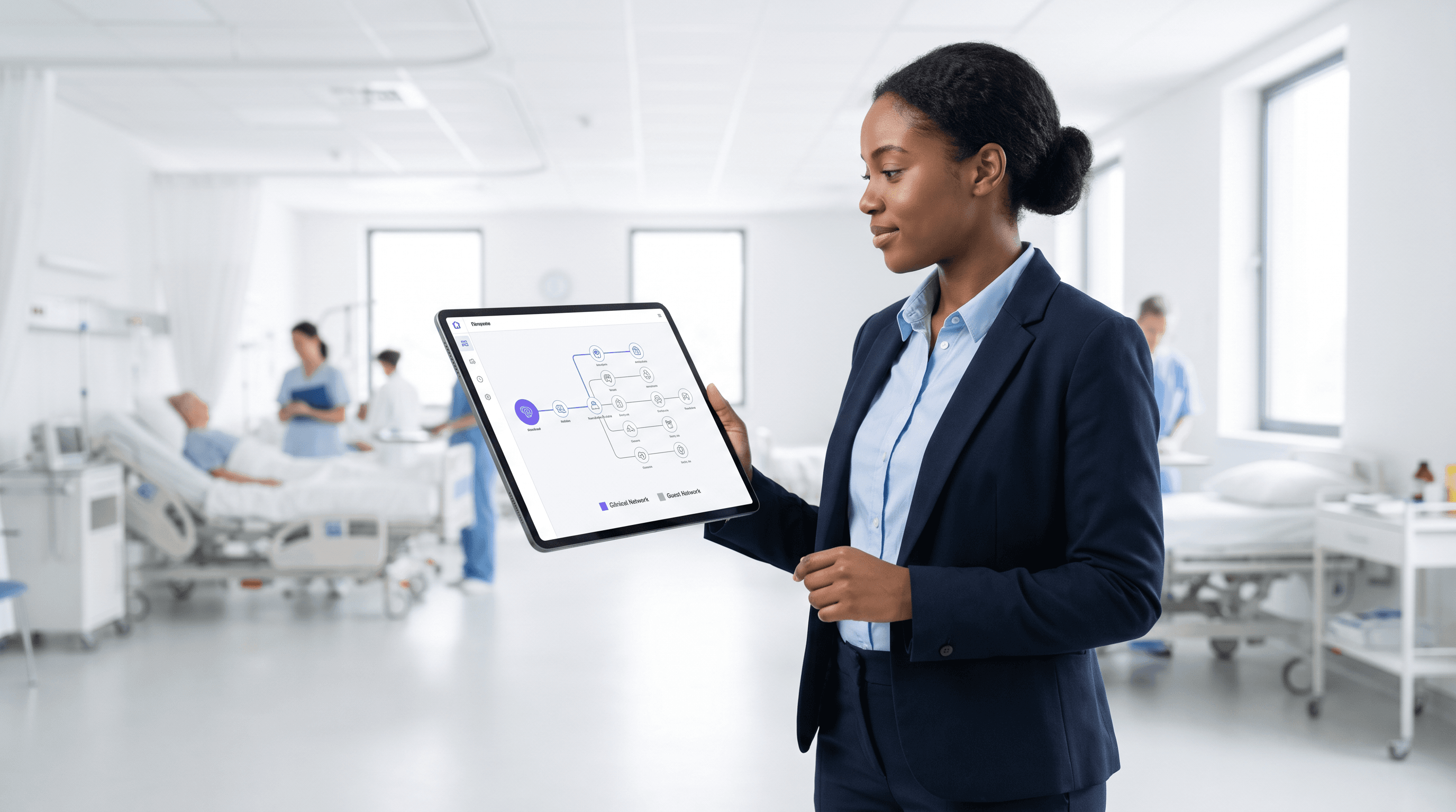 Hospital Guest WiFi: Patient Experience and Network Separation