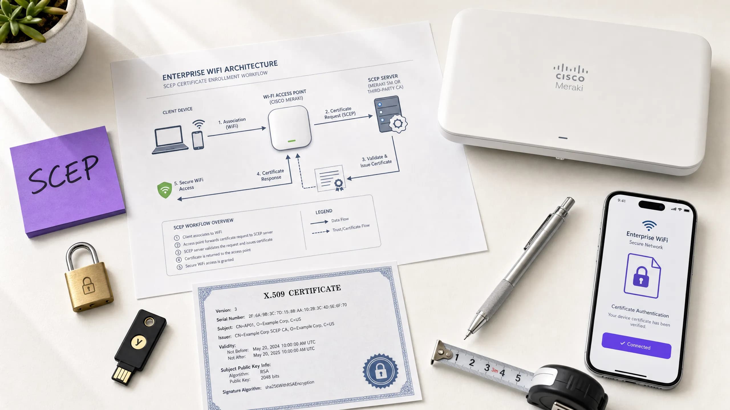 How to Implement SCEP for Automated WiFi Certificate Enrollment
