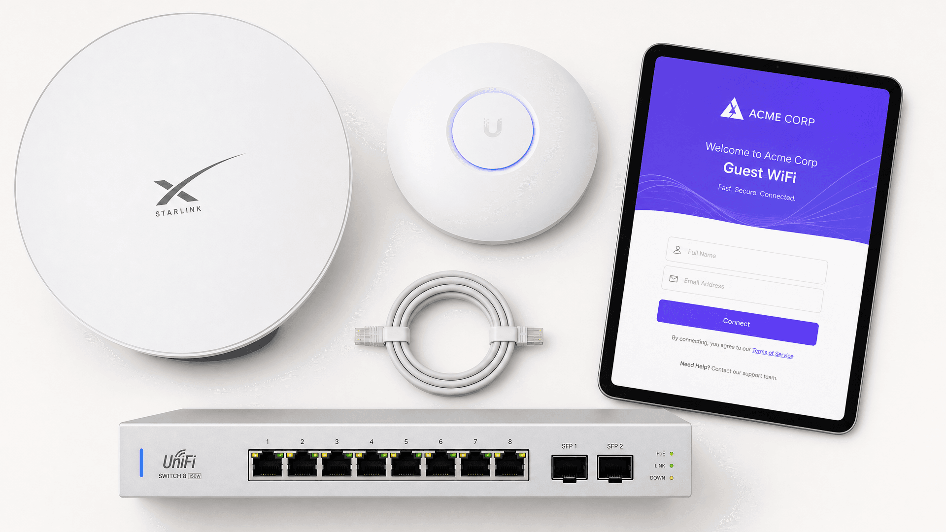 Cómo configurar un Captive Portal en Starlink para WiFi de invitados