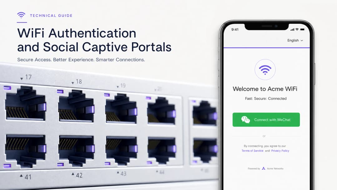 Integrando o WeChat WiFi Login: Capturando engajamento via Captive Portals sociais