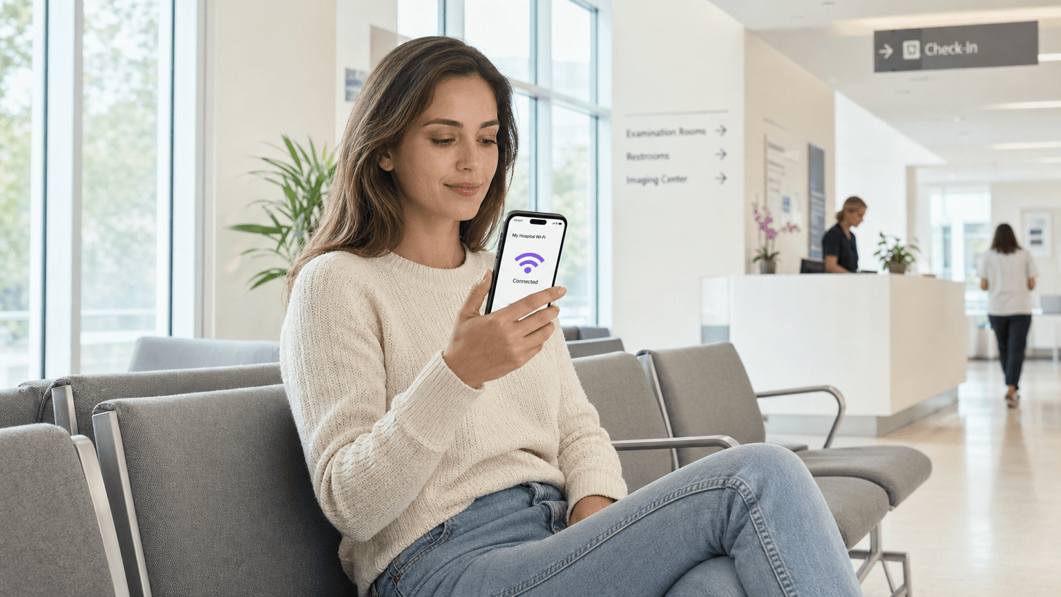 Il WiFi Ospedaliero è Sicuro? Cosa Dovrebbero Sapere Pazienti e Visitatori