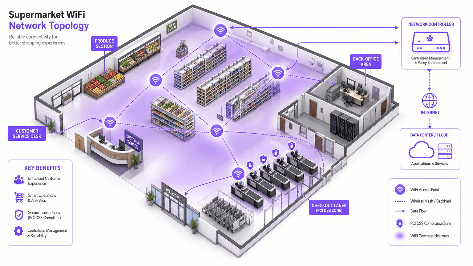 Il WiFi del Supermercato è Sicuro? Una Guida per gli Acquirenti