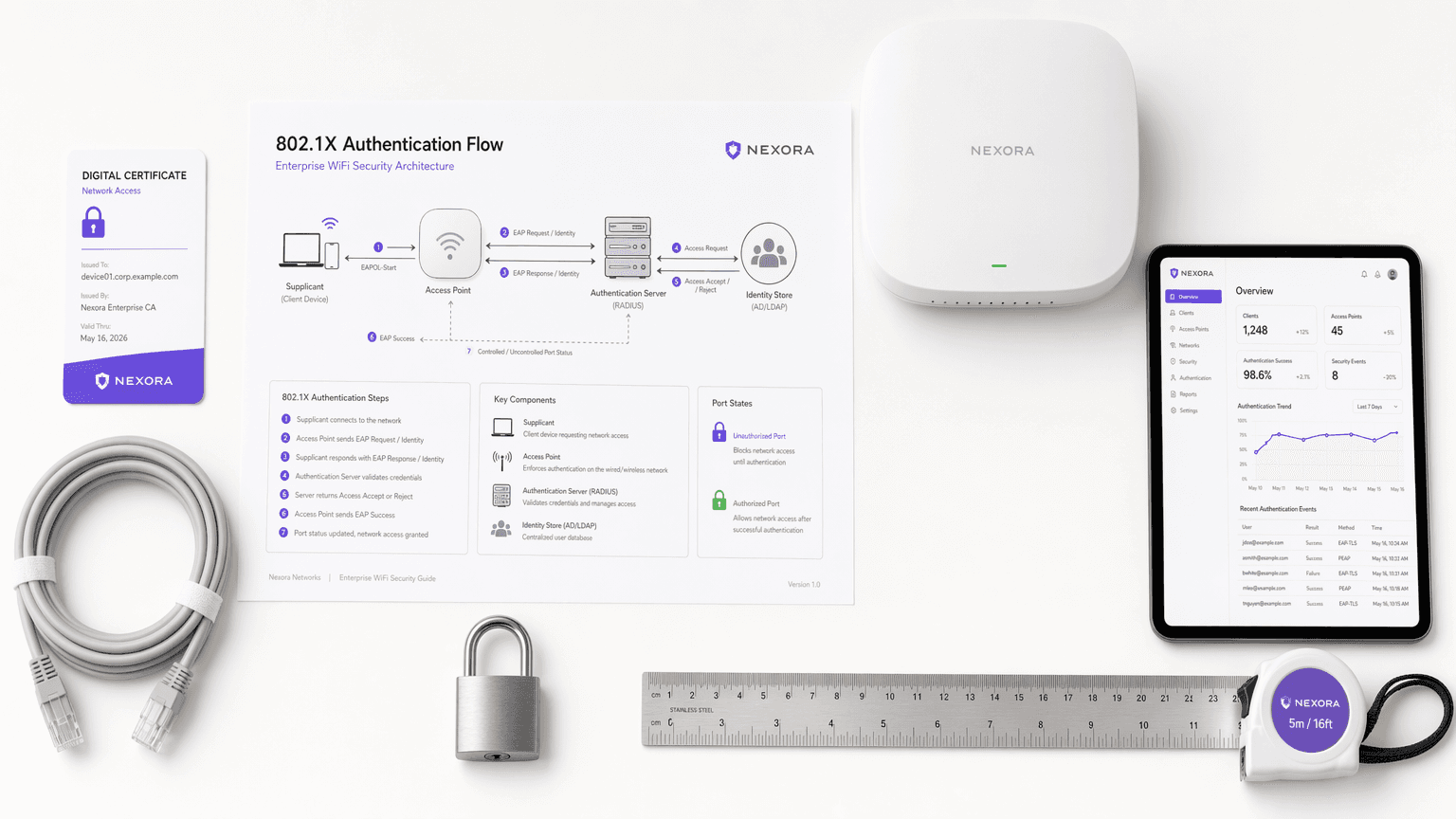 The Most Secure Method of WiFi Authentication: A Comparison