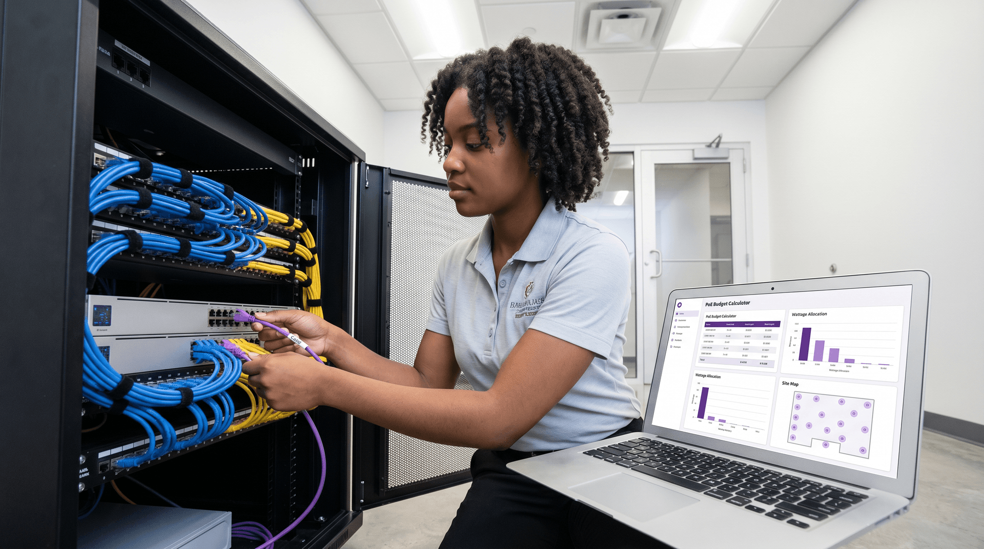 PoE Budget Planning for Multi-Site WiFi Deployments