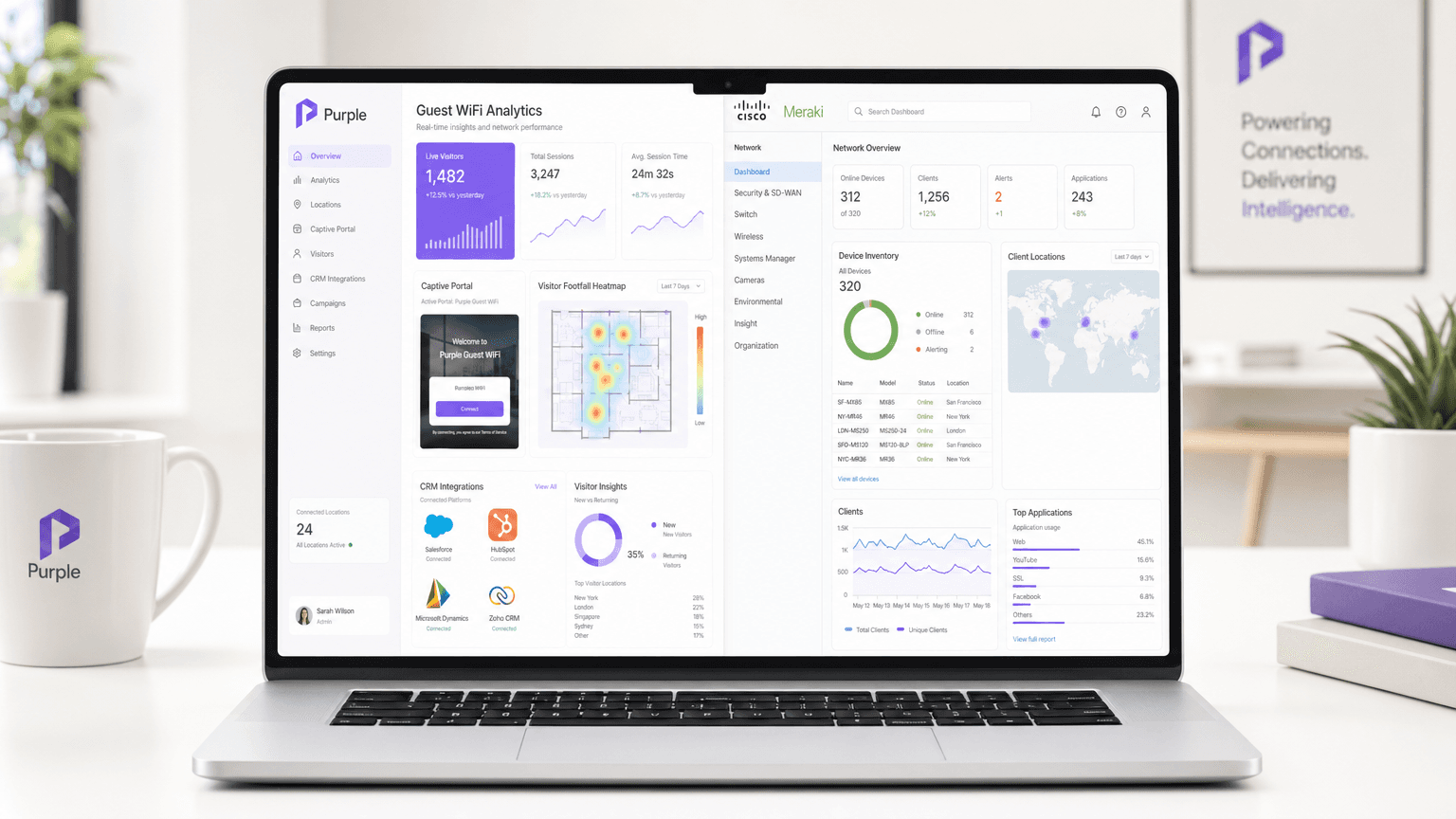 Purple vs. Cisco Spaces (DNA Spaces): Quando Escolher Cada Um