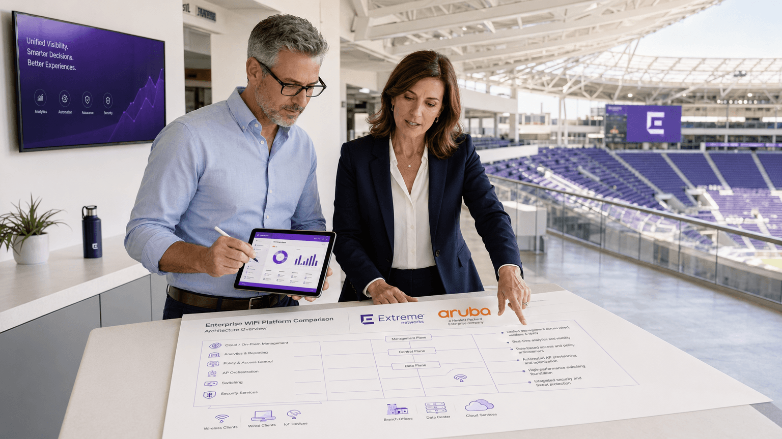 Purple vs GlobalReach Technology : Comparaison du WiFi de qualité opérateur