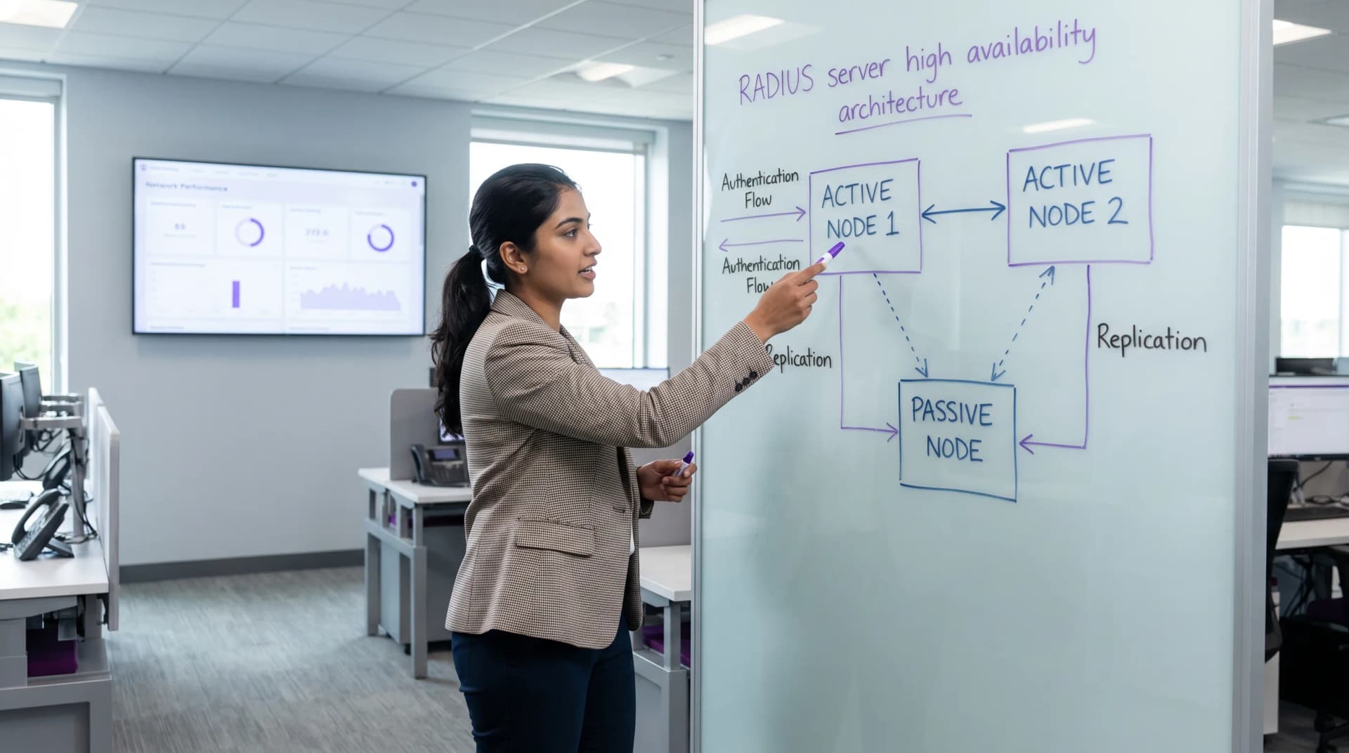 RADIUS Server High Availability: Active-Active vs Active-Passive