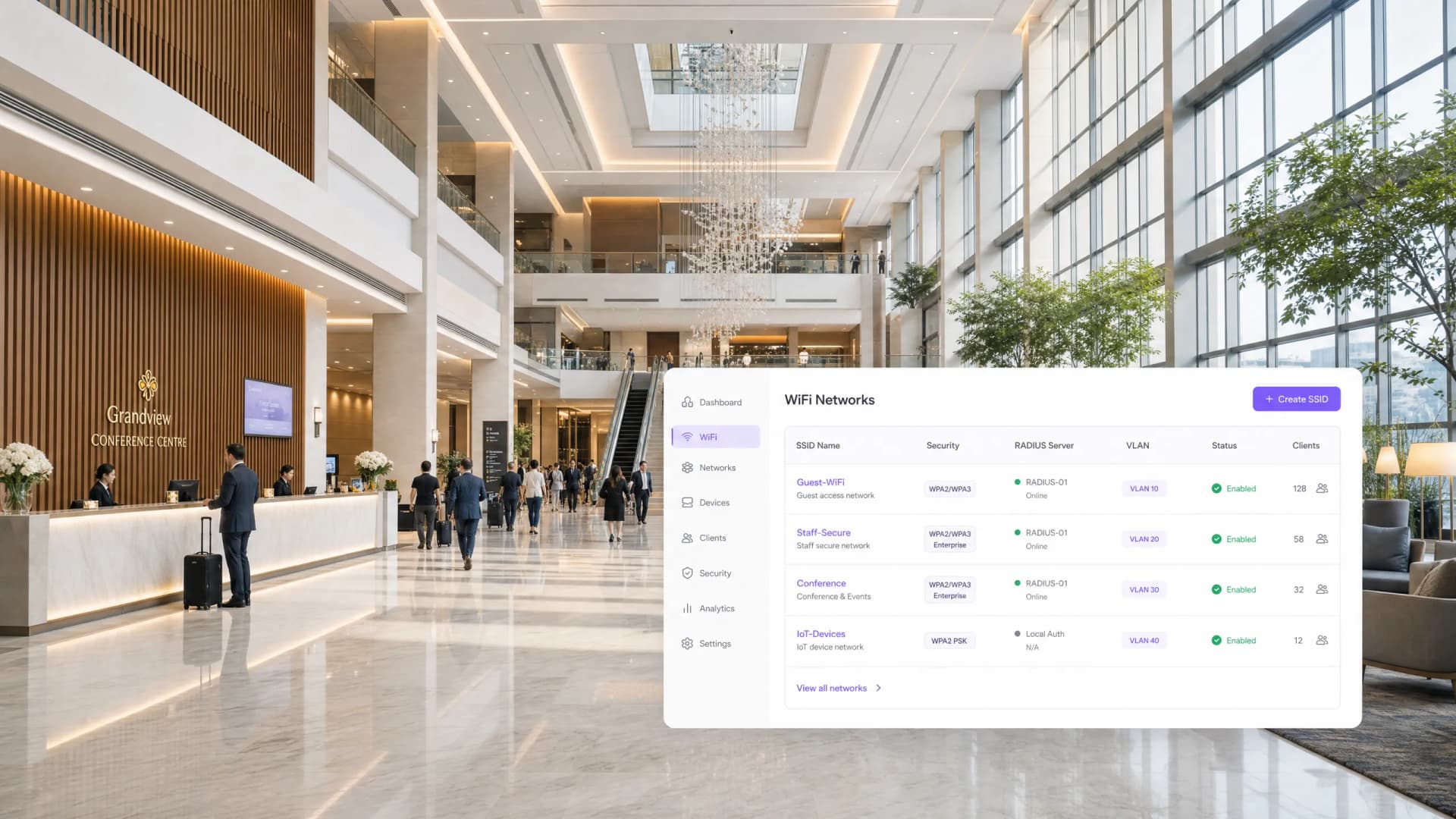 Ruckus Unleashed与访客WiFi:使用Purple进行Captive Portal设置