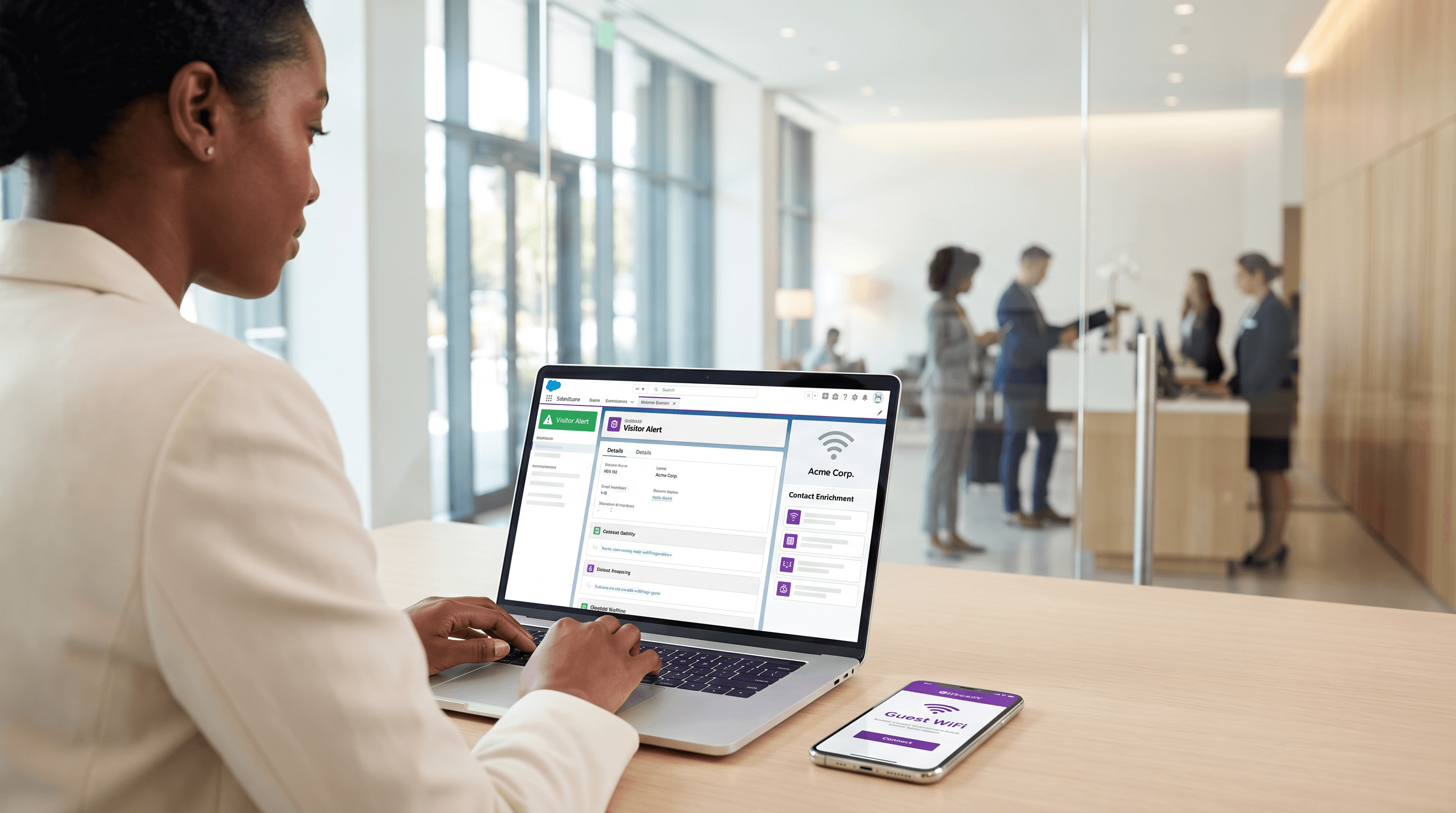 Salesforce Integration with Guest WiFi for Account Intelligence