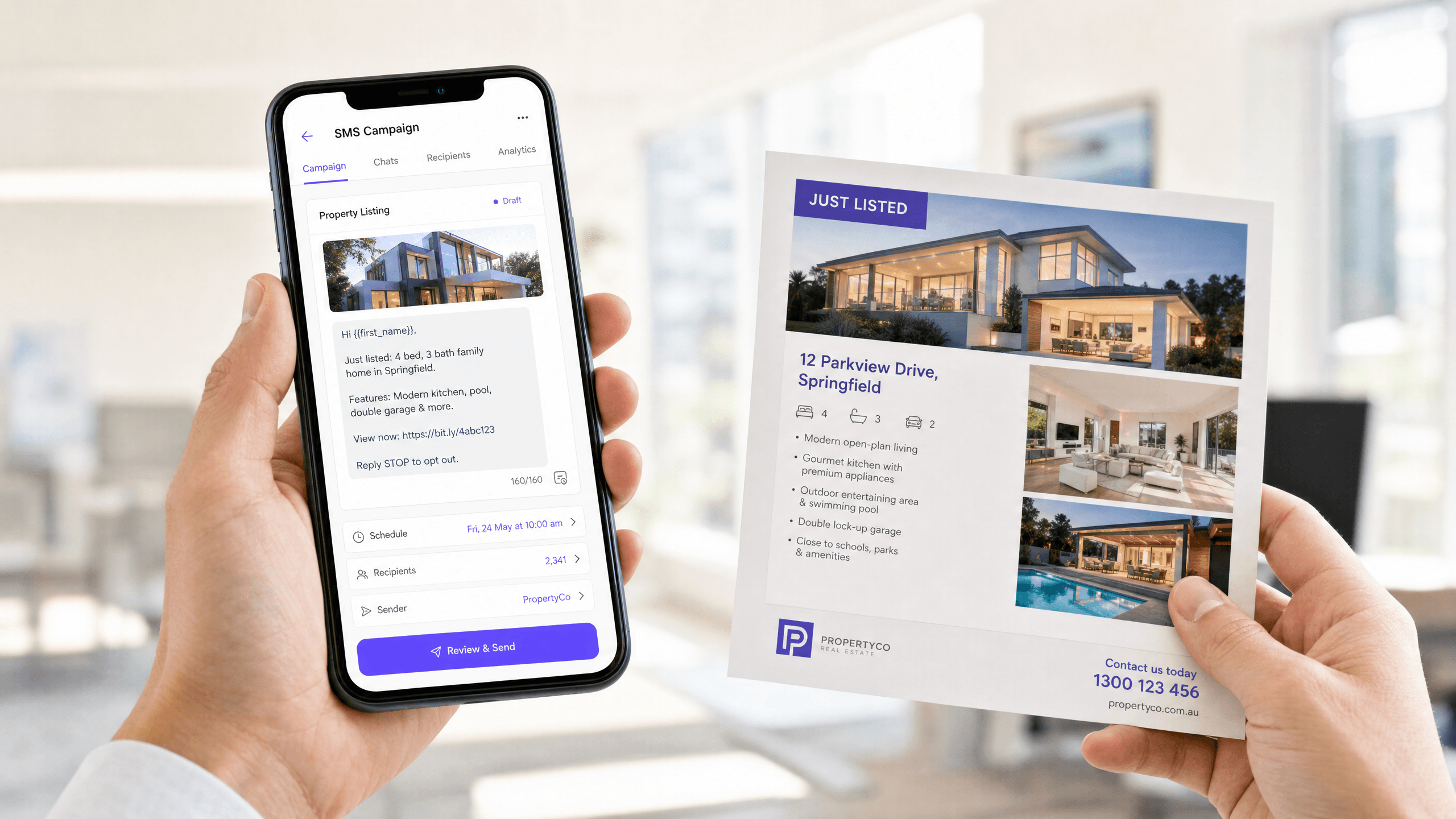 How to leverage SMS marketing for real estate to increase return visits