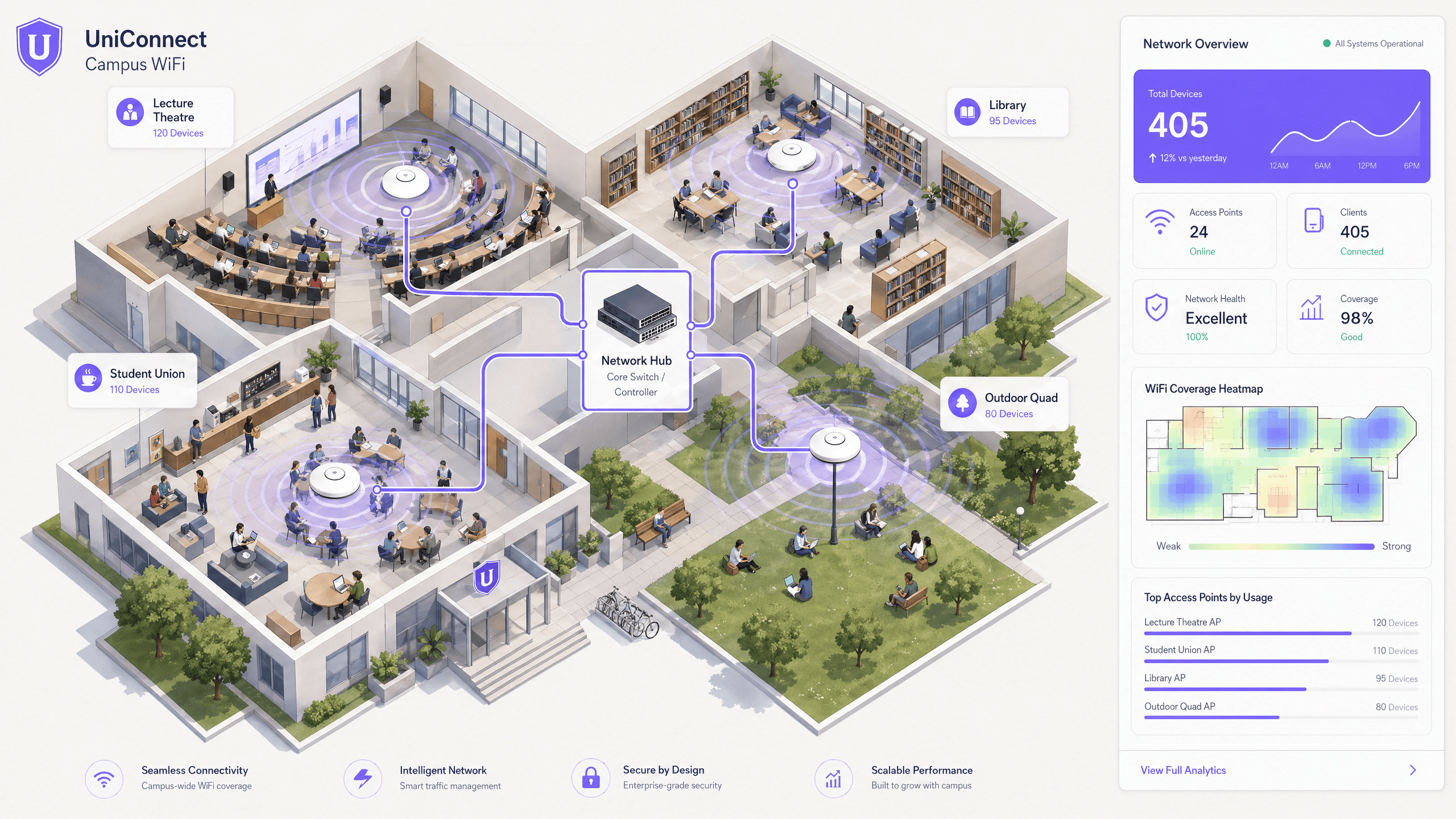 学生WiFi:大学需要确保的关键要素