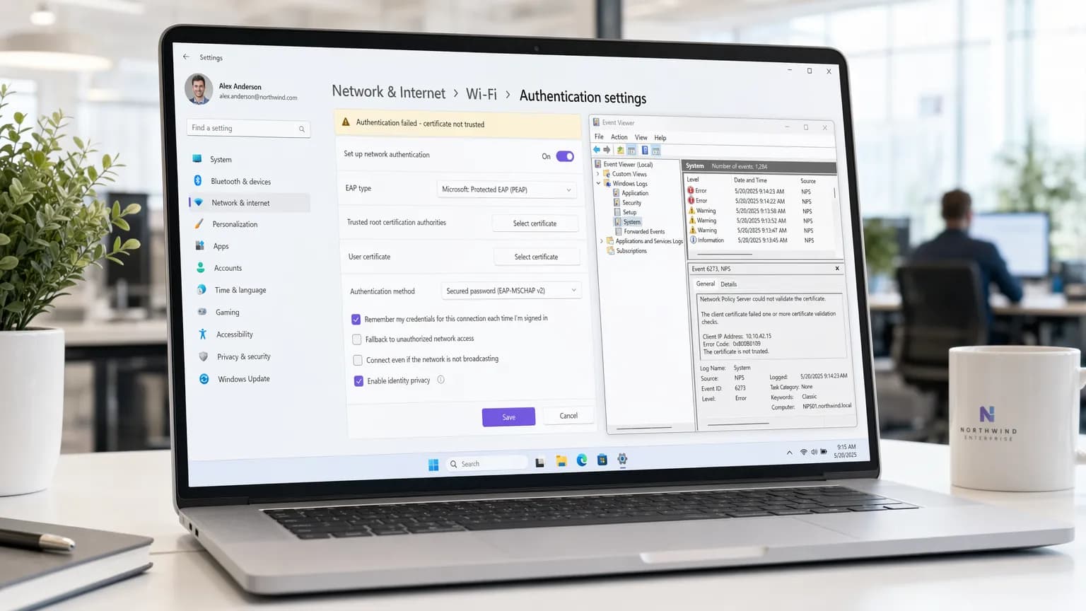 排查 Windows 11 802.1X 认证问题:企业 IT 指南