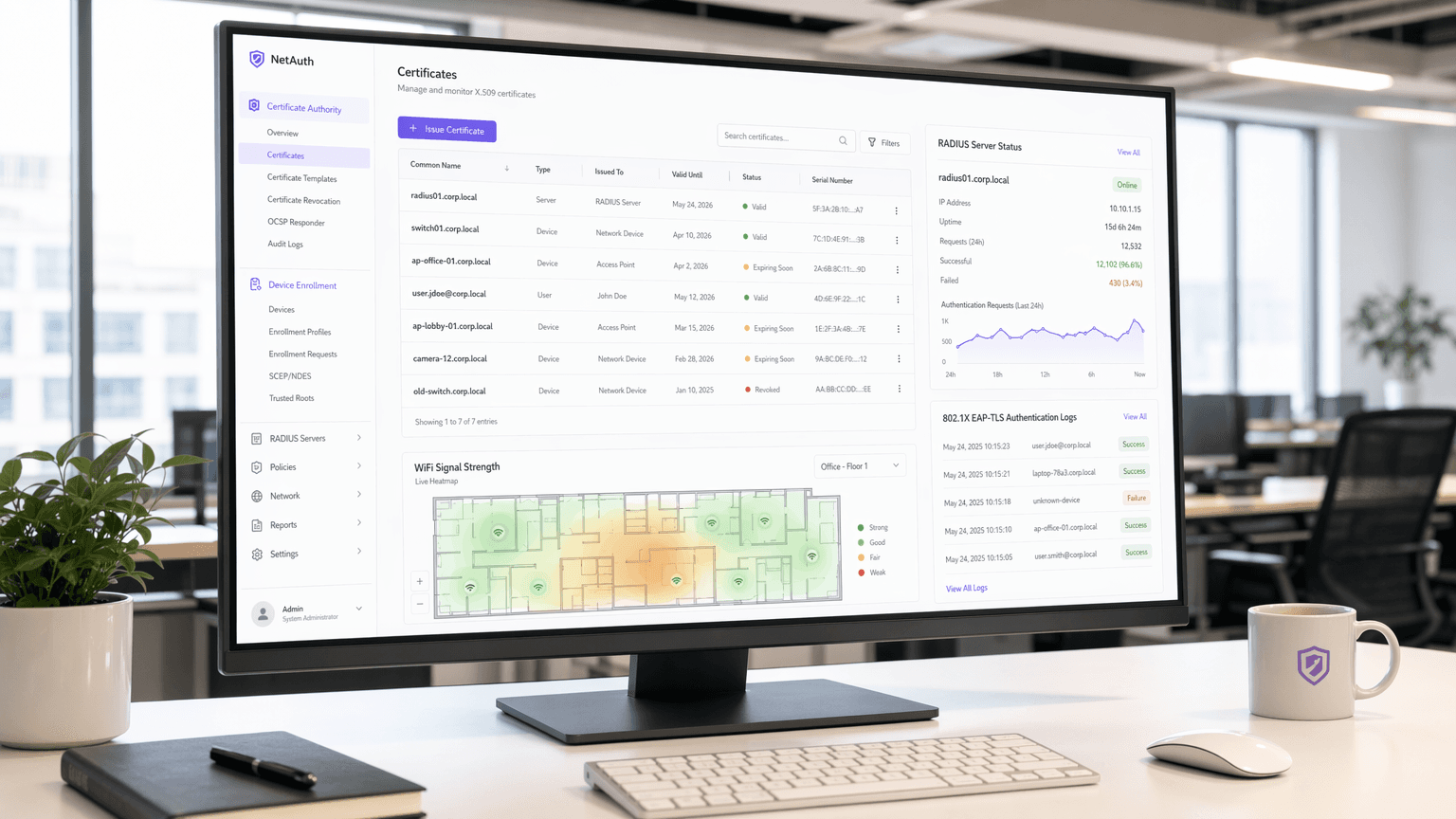 What Is EAP-TLS? Certificate-Based WiFi Authentication Explained