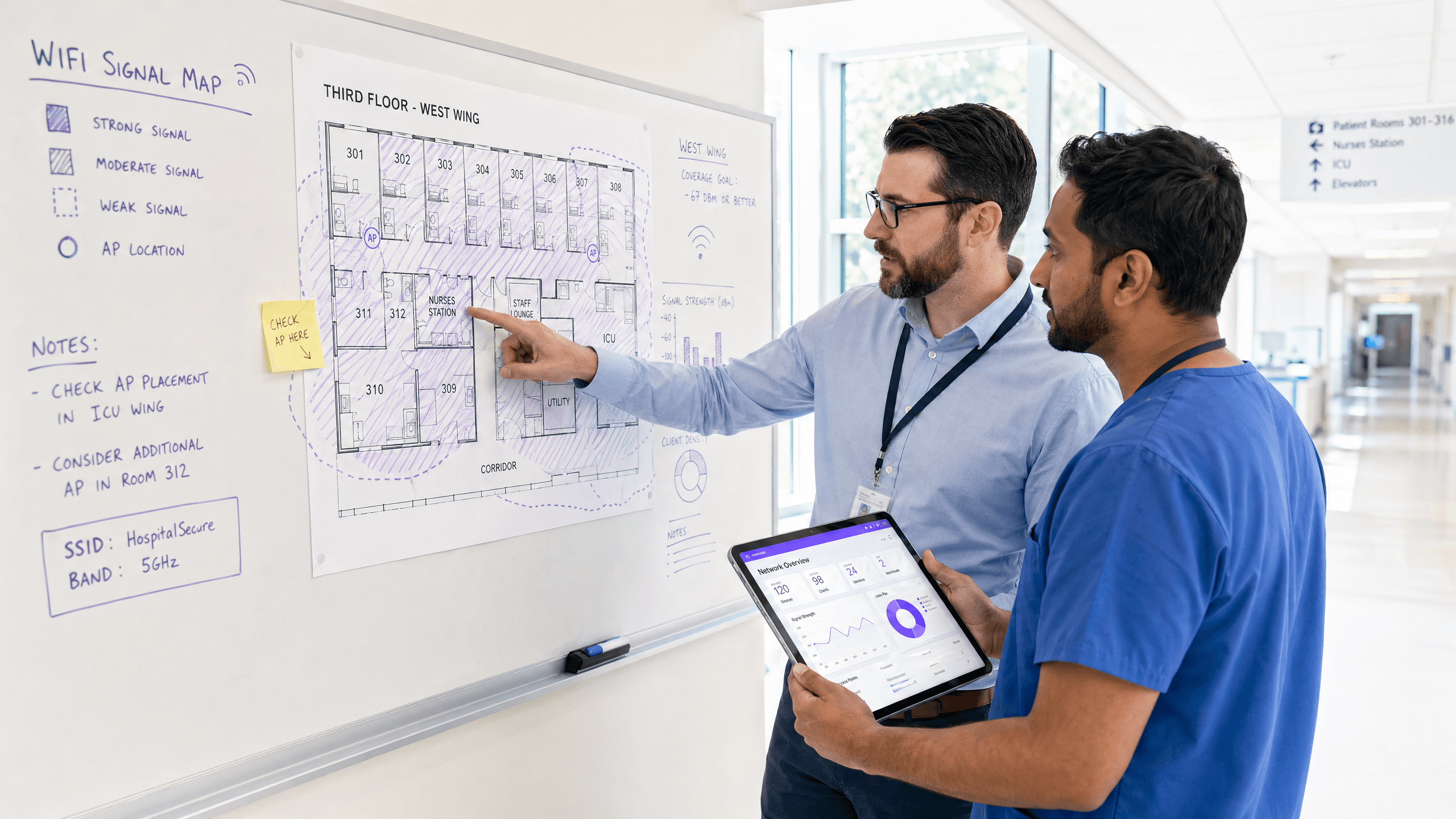 Cómo el WiFi puede mejorar la experiencia del paciente en hospitales
