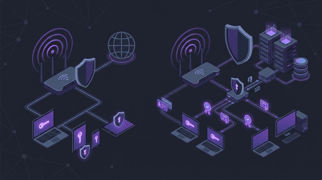 WPA2 Personal vs Enterprise: what is the difference and which should you use?