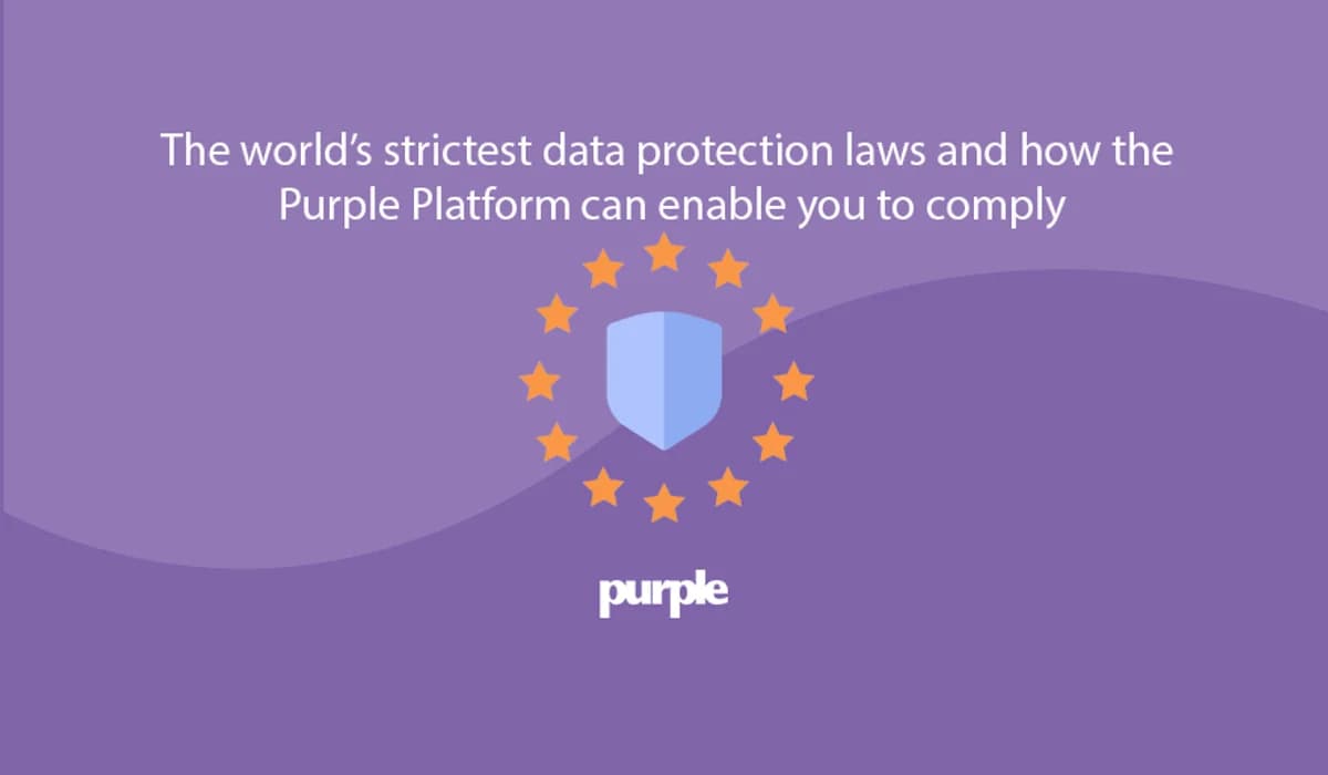 डेटा सुरक्षा कानून और Purple आपको अनुपालन करने में कैसे मदद करता है