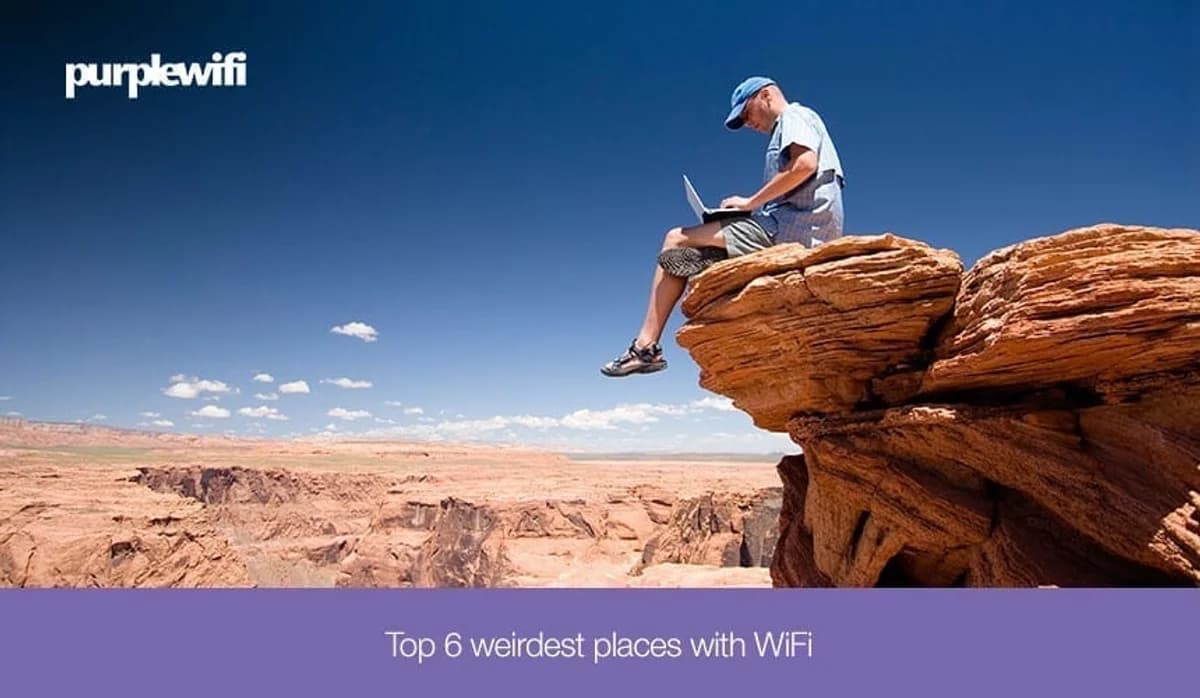 WiFi असलेली टॉप 6 सर्वात विचित्र ठिकाणे